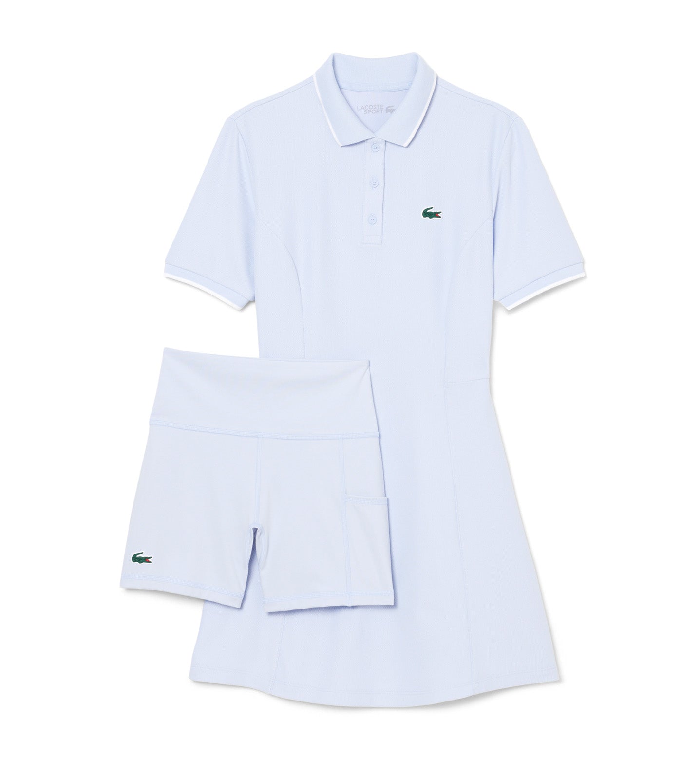 Ultra Dry Trim Accent Golf Dress Phoenix Blue