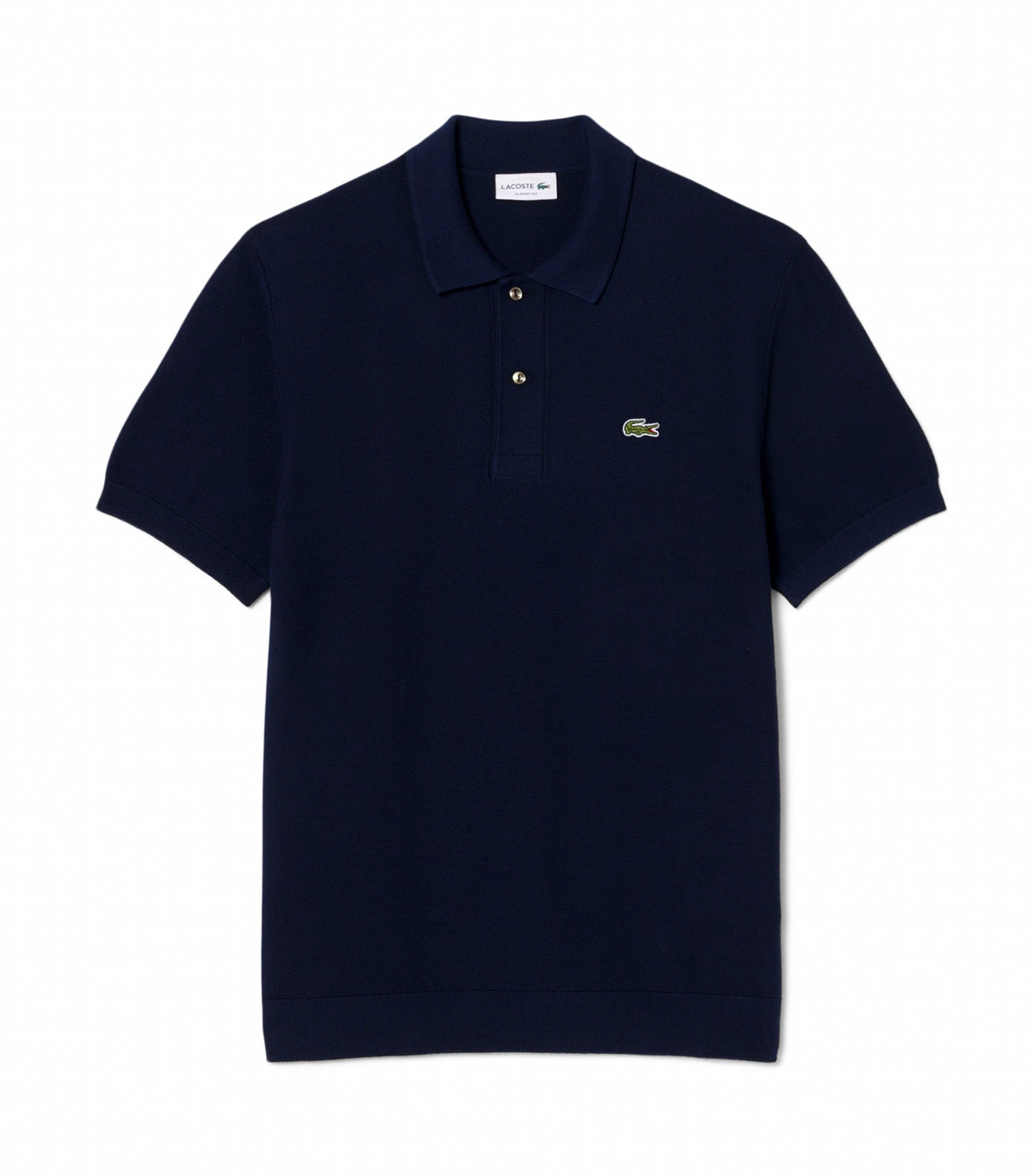 Classic Fit Knitted Polo Shirt