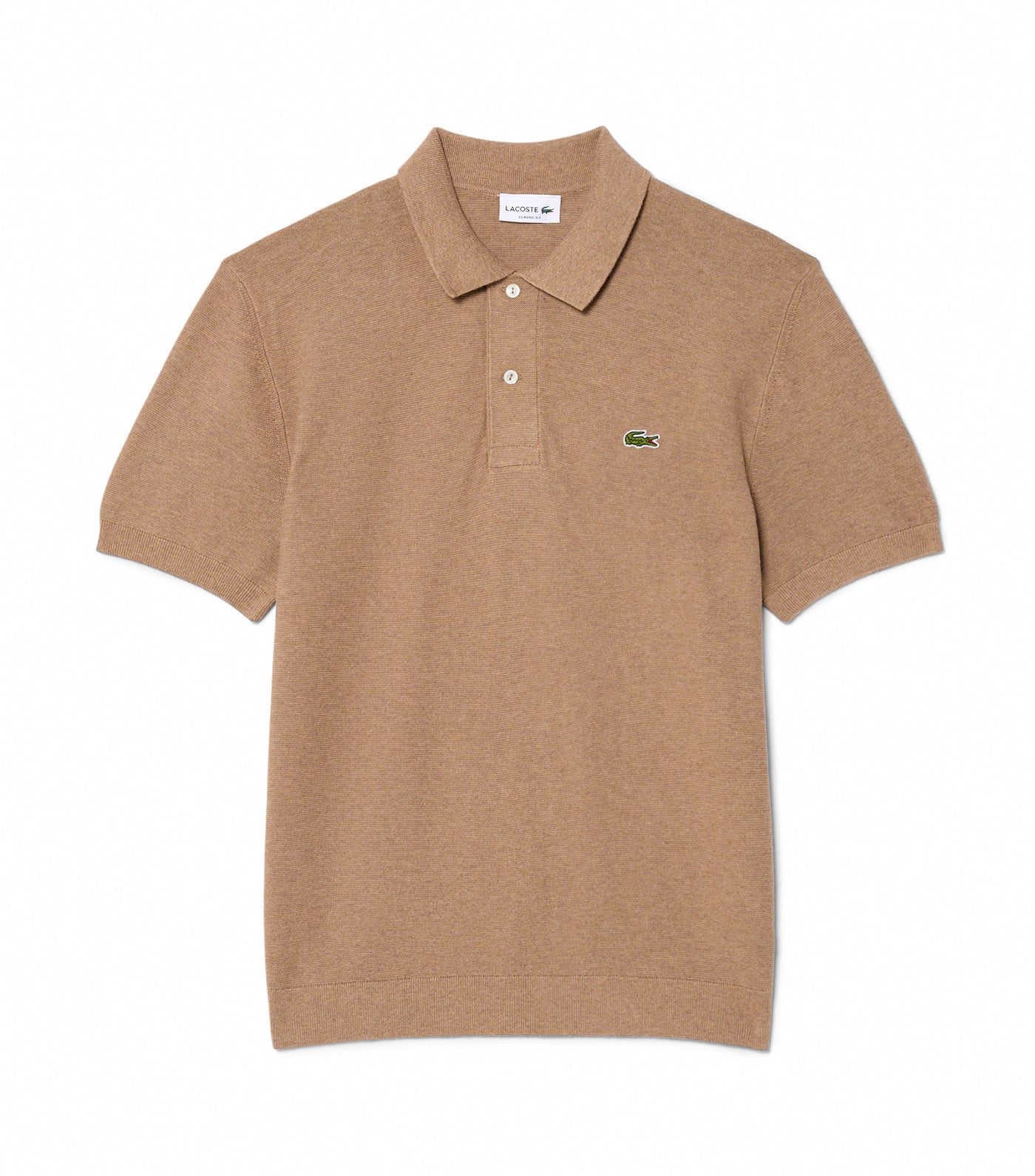 Classic Fit Knitted Polo Shirt
