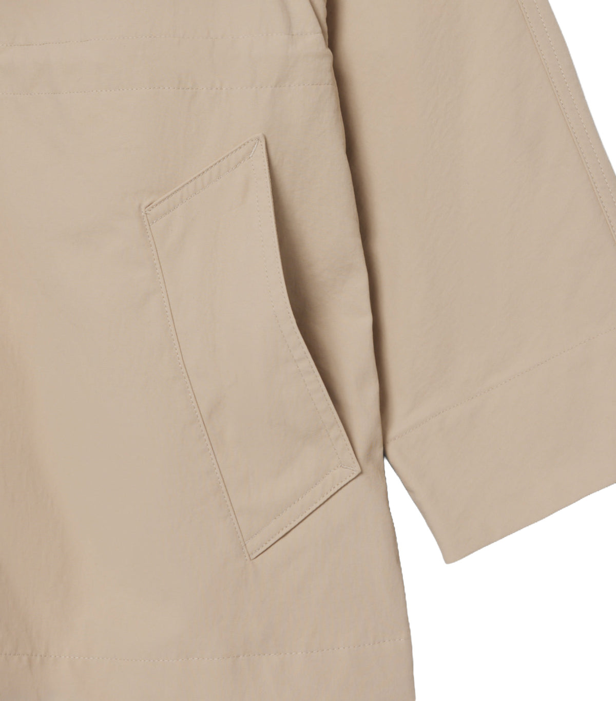 Mid Length Water-Repellent Oversized Parka Lionne