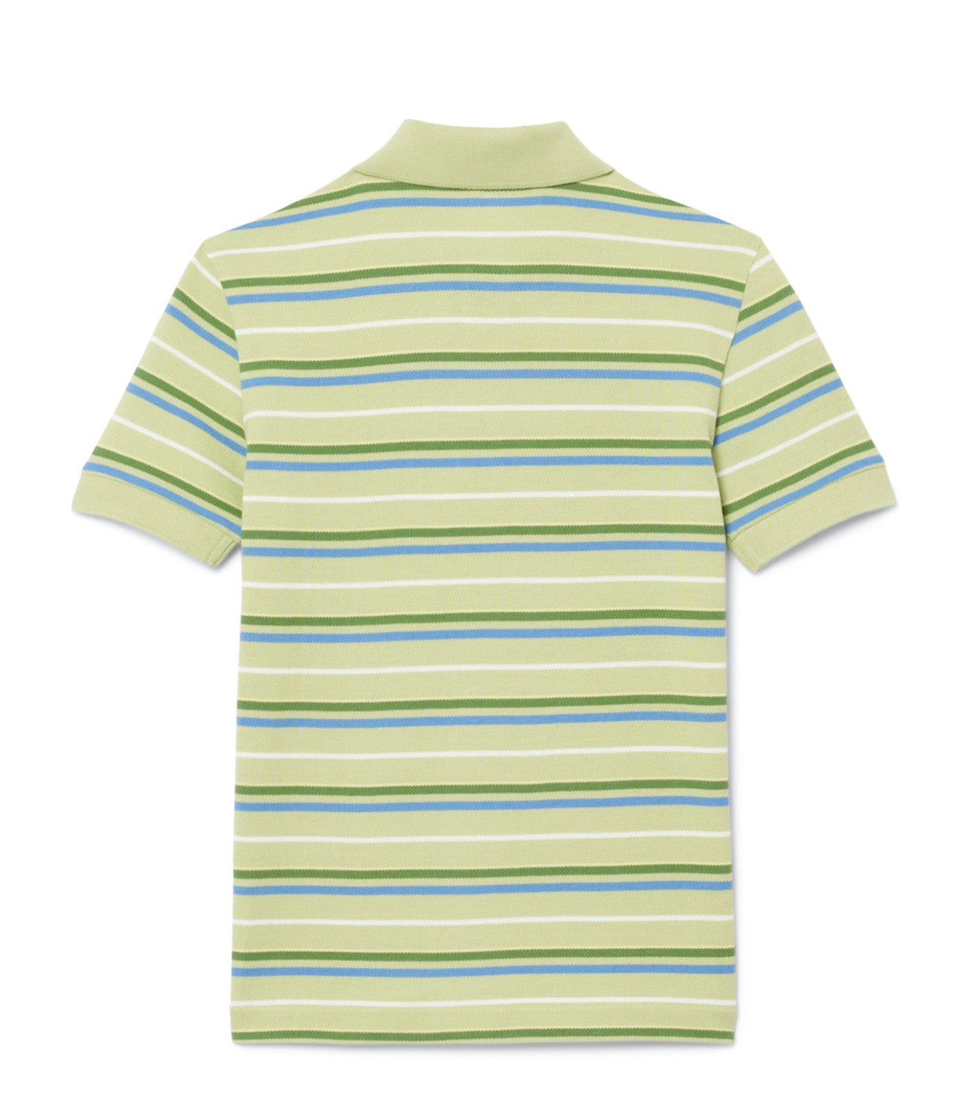 Contrast Stripe Petit Piqué Polo Shirt