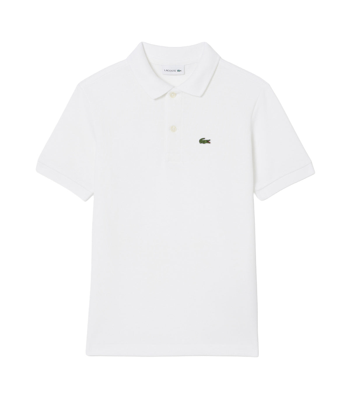 Petit Piqué Polo Shirt White