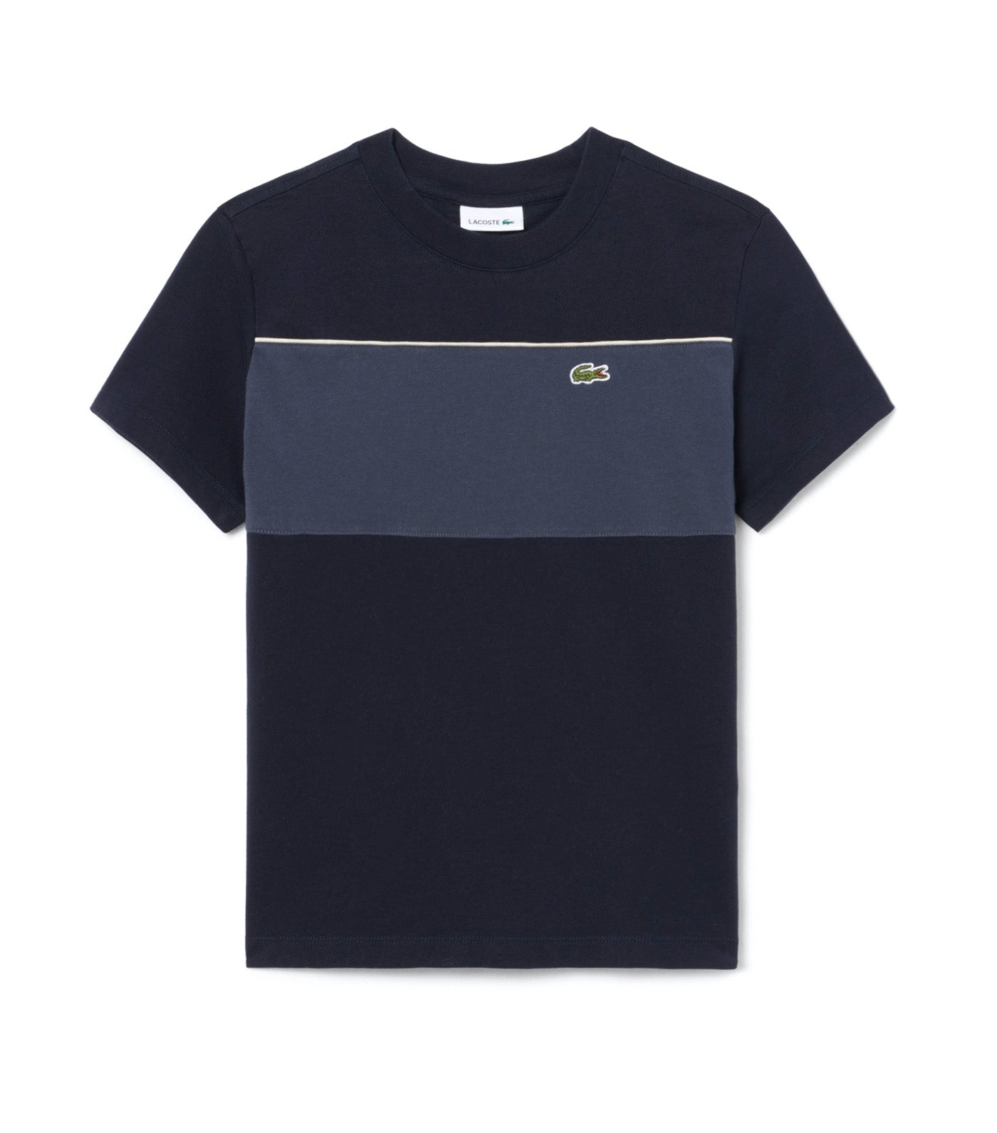 Cotton Color-Block T-Shirt