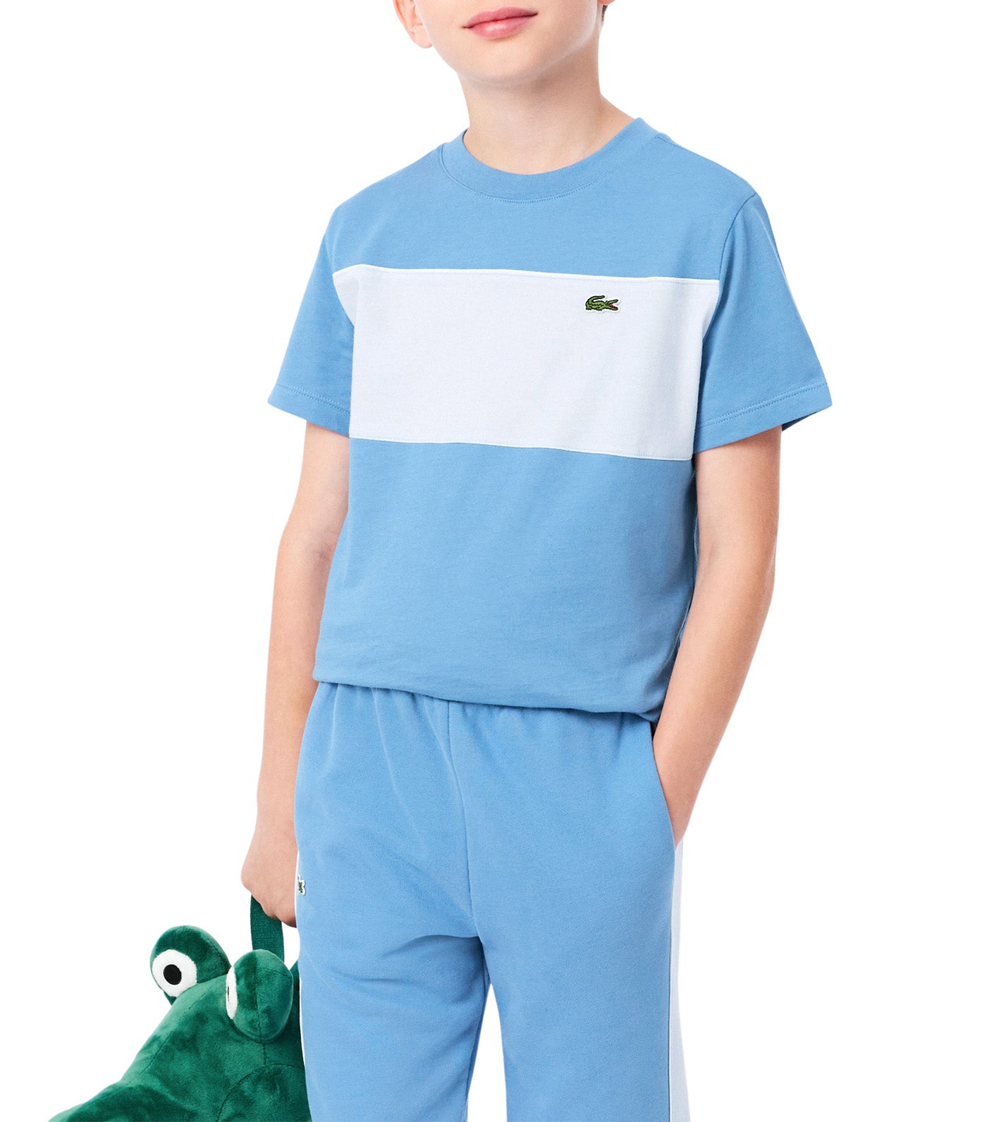 Cotton Color-Block T-Shirt