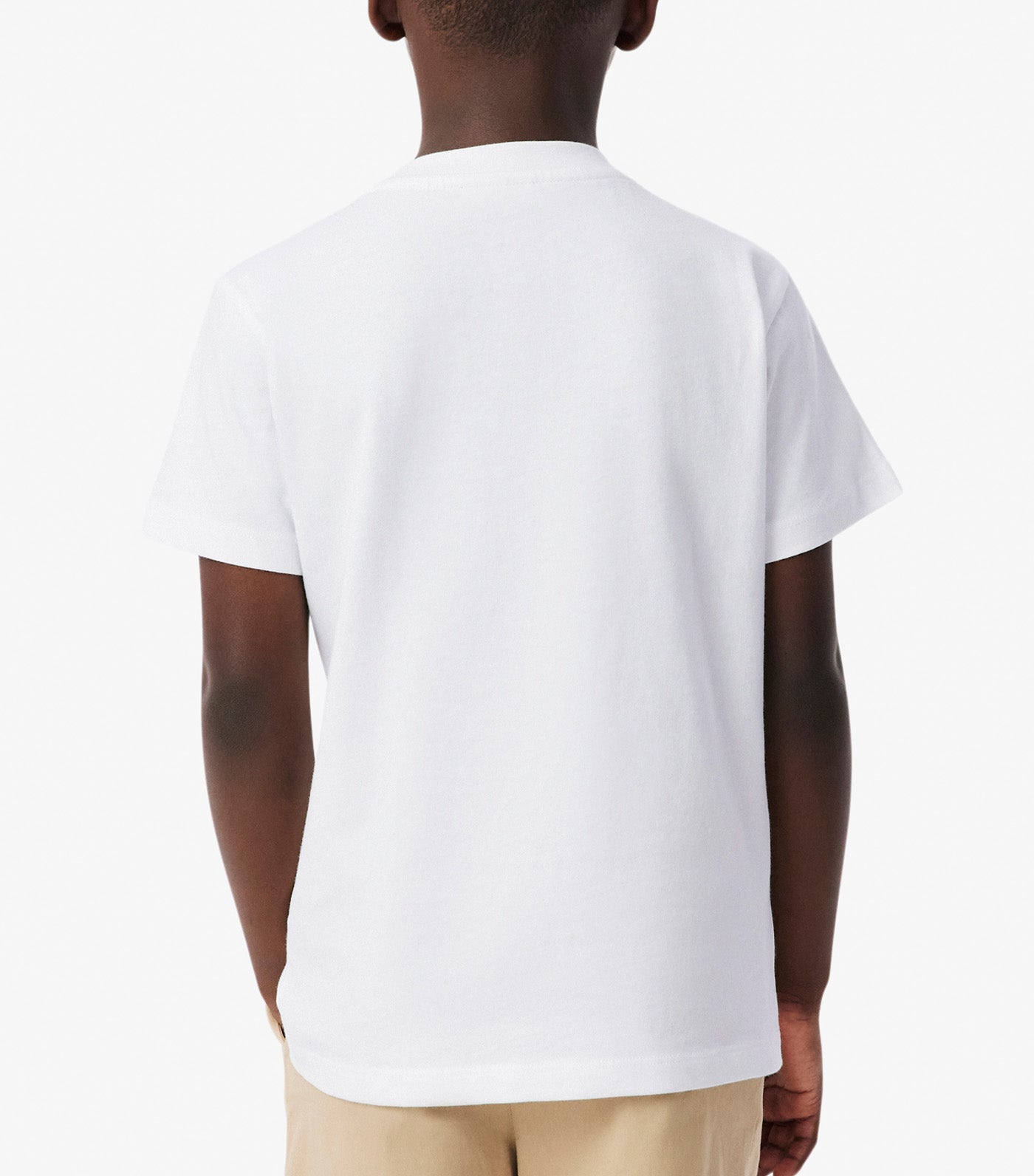 Graphic Print Cotton T-Shirt White