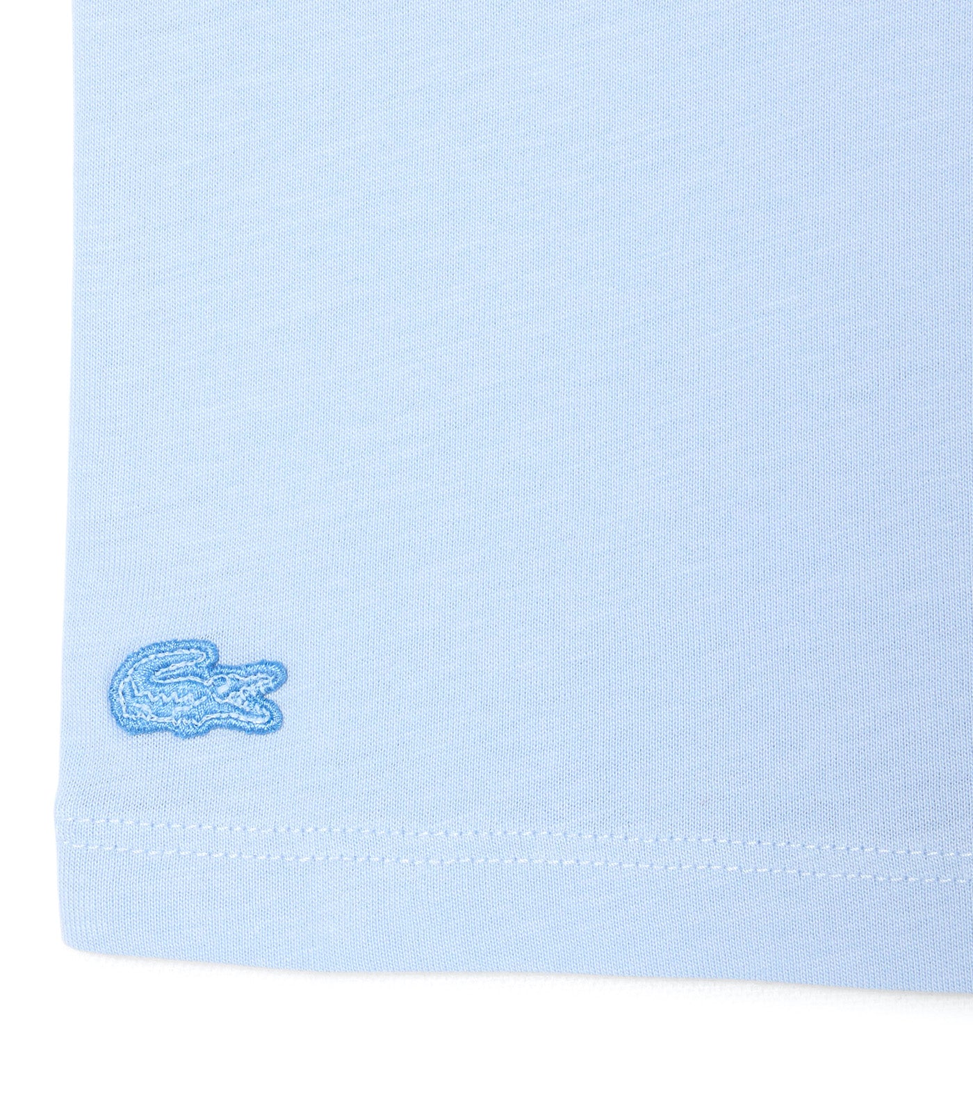 Badge Accent Cotton T-Shirt