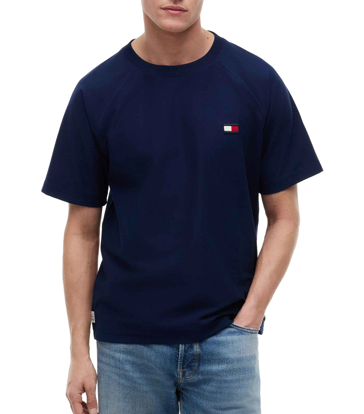 Men's Flag Elevated Tee Carbon Navy