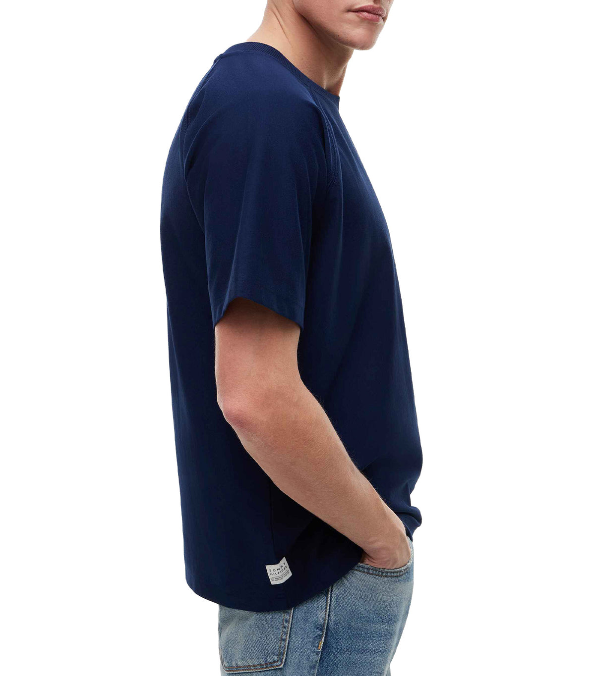 Men's Flag Elevated Tee Carbon Navy