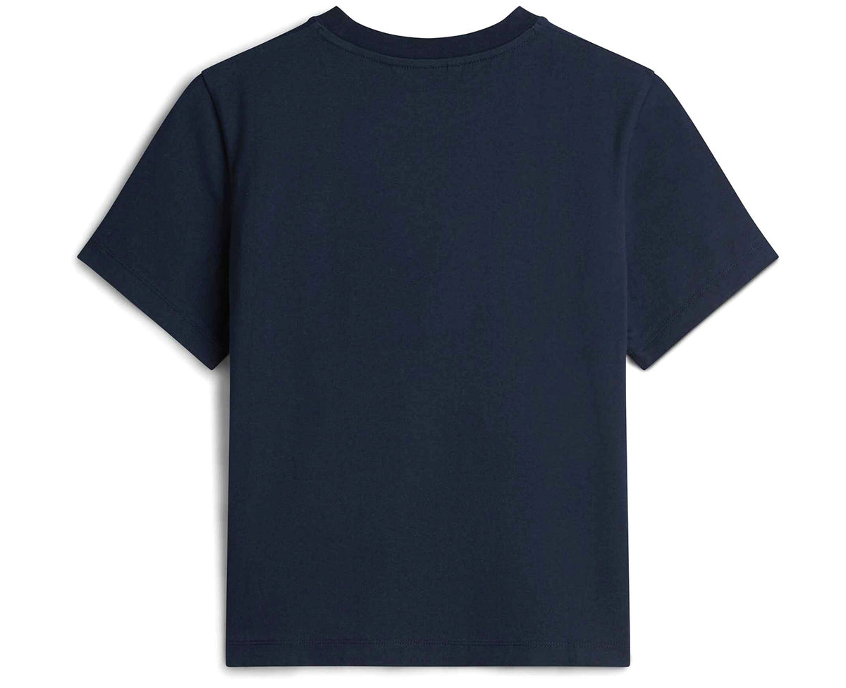 Women's Script Reg Crew Neck Tee Dark Night Navy