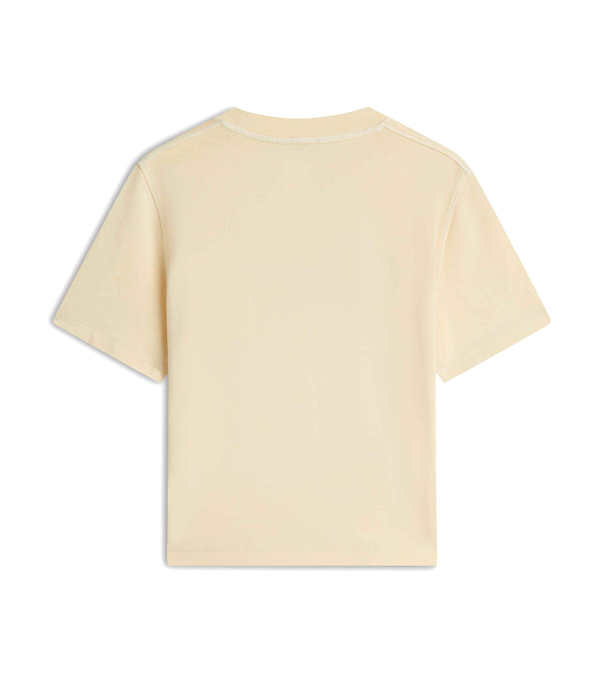 Women's Varsity Crest Modern Crew Neck Tee Country Ivory