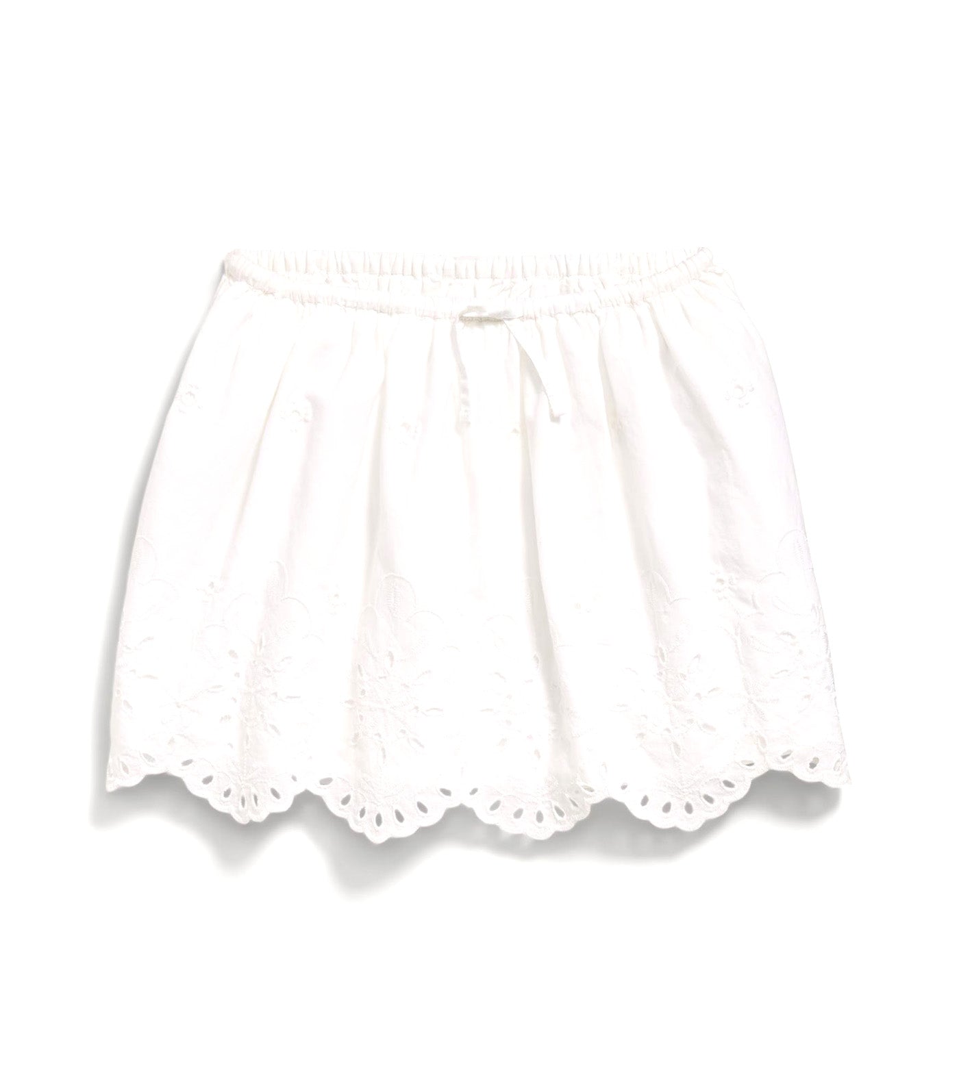 Eyelet Trim Skirt for Girls Calla Lily