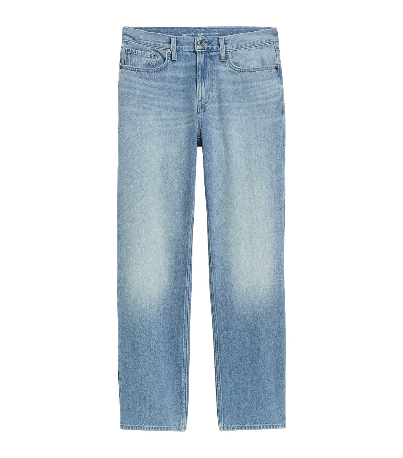 Structured Loose Non-Stretch Jeans