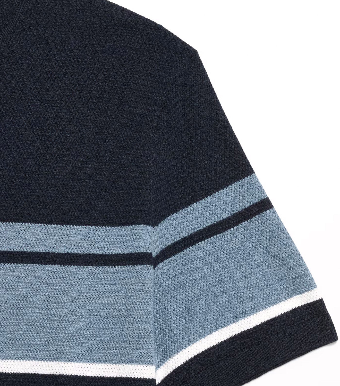 Old Navy Relaxed Color-Block Sweater T-Shirt In The Navy