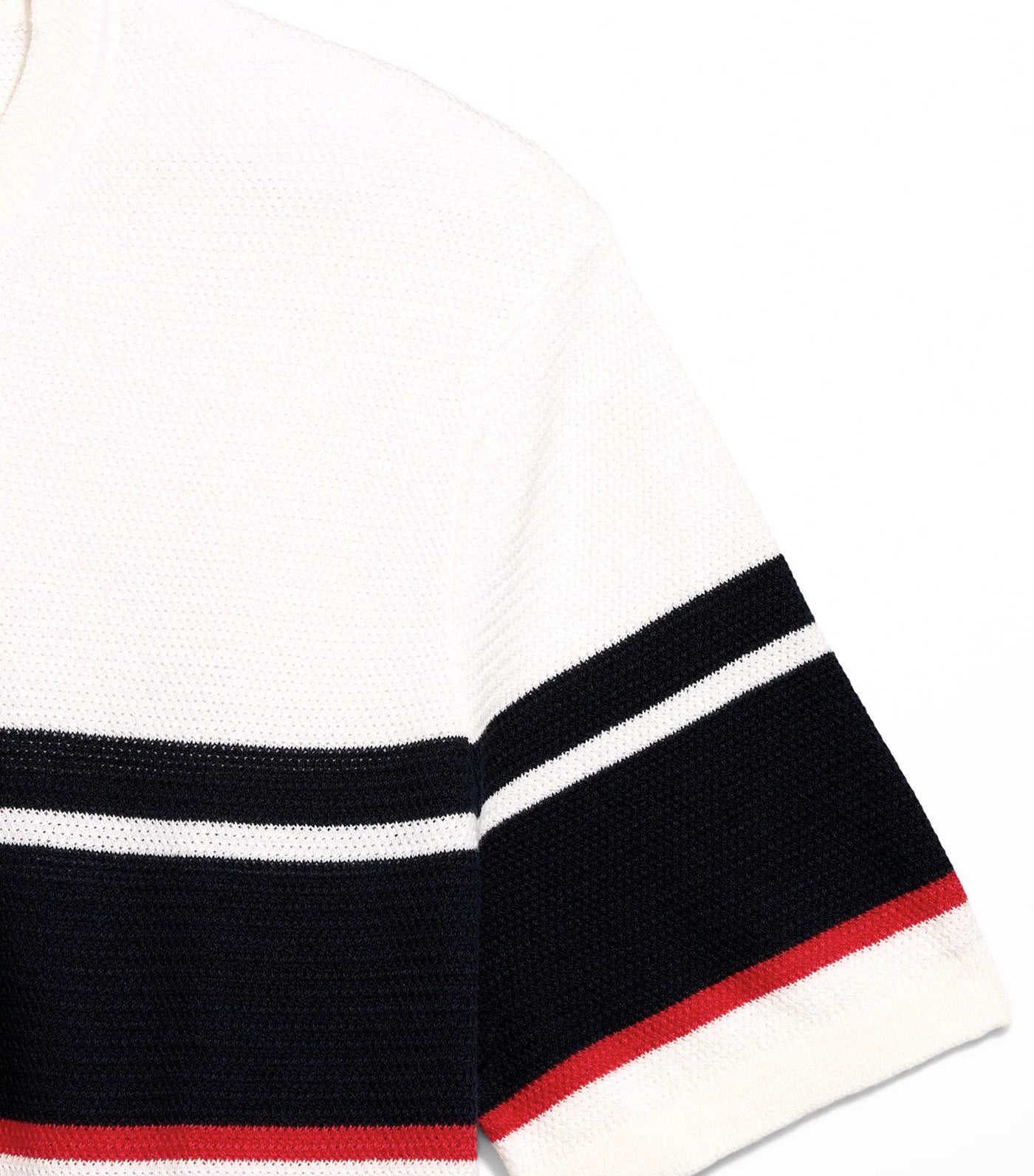 Old Navy Relaxed Color-Block Sweater T-Shirt Sea Salt