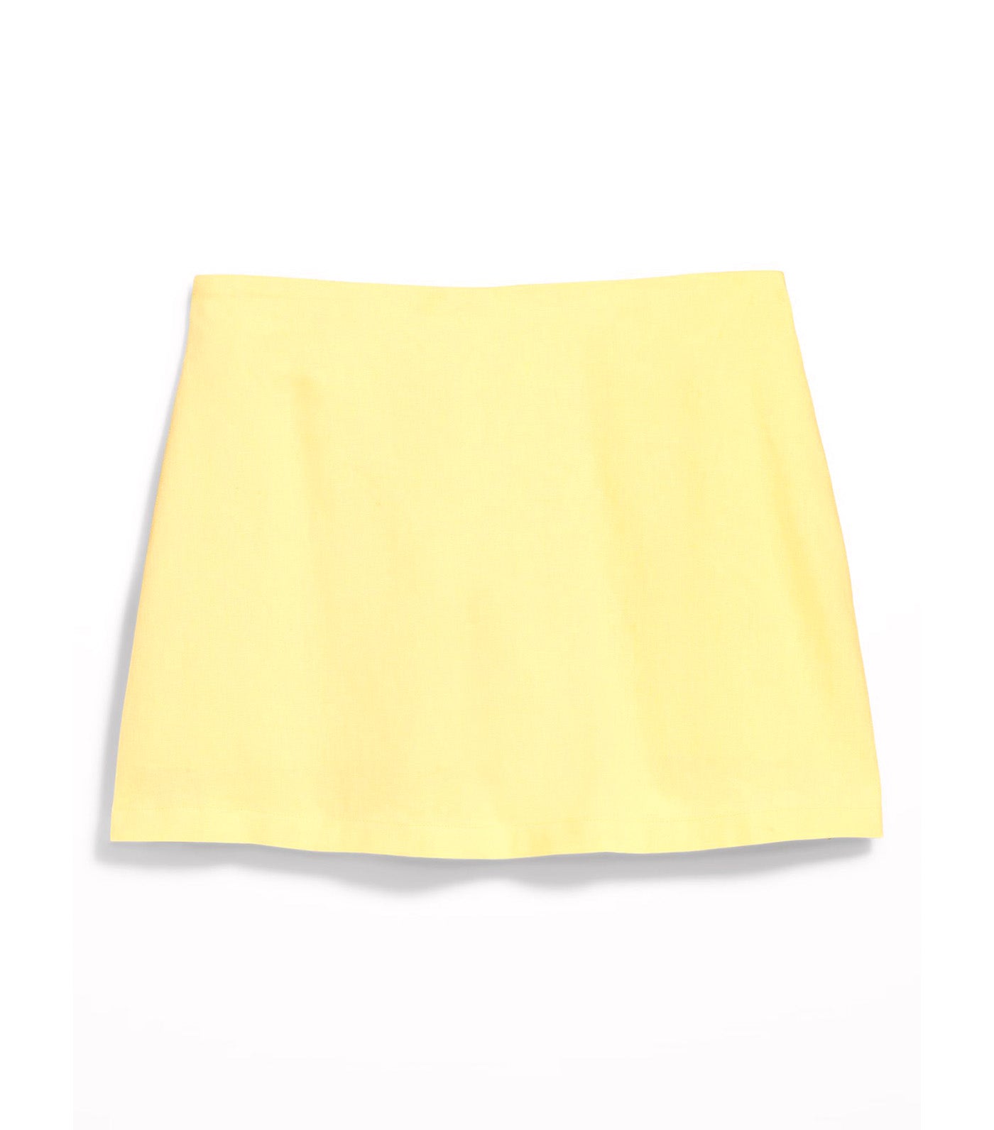 Old Navy Linen-Blend Micro Skort Sunbeam