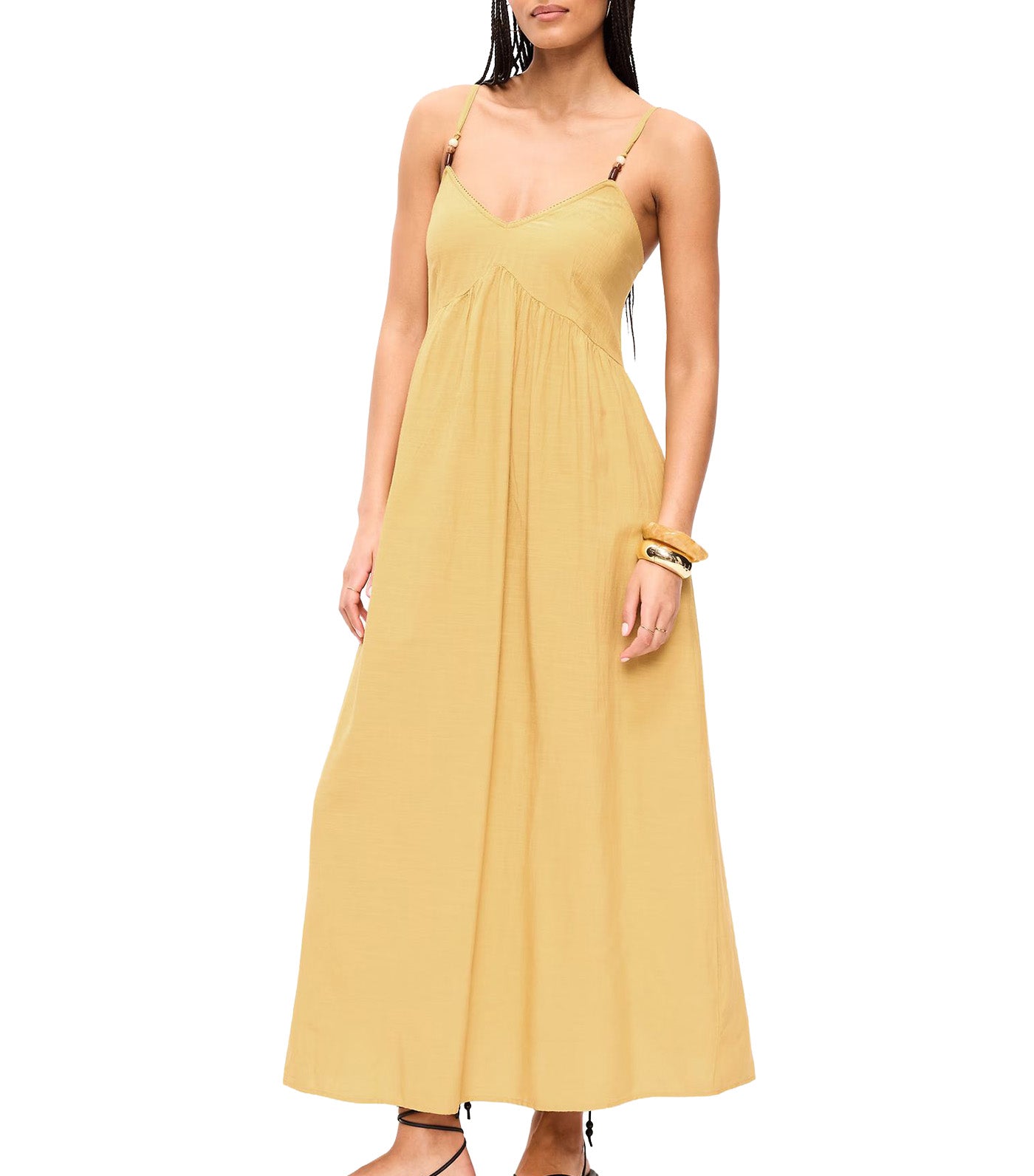 Sleeveless Boho Maxi Dress