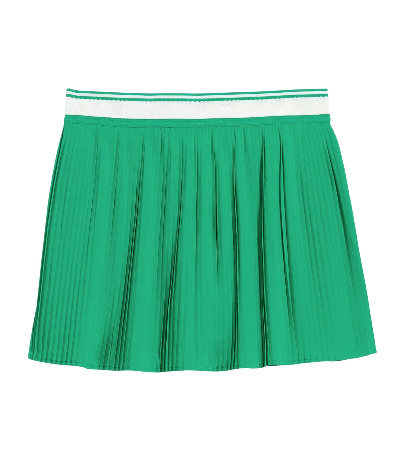 Extra High-Waisted Micro-Pleated Skort