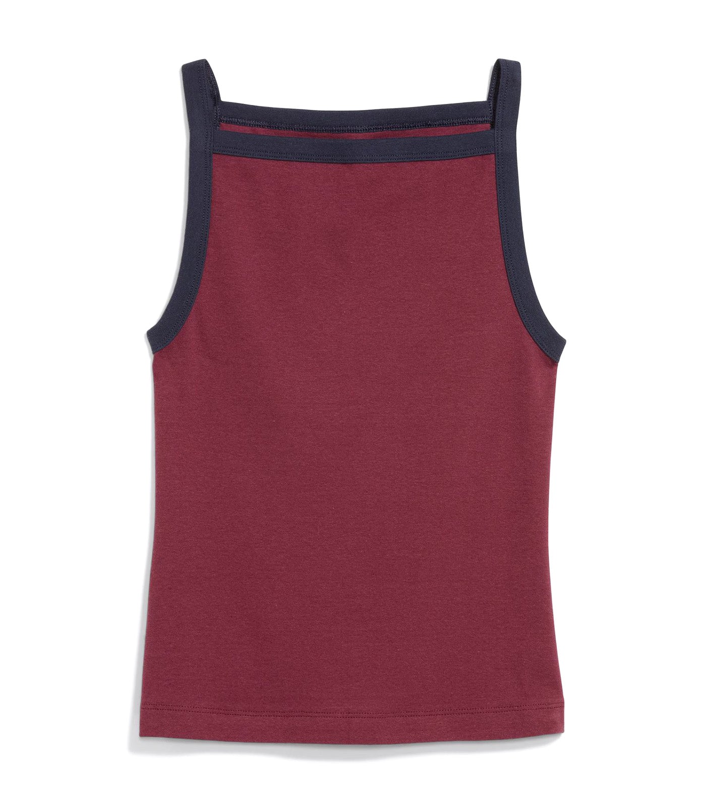 Snug Apron-Neck Tank Top