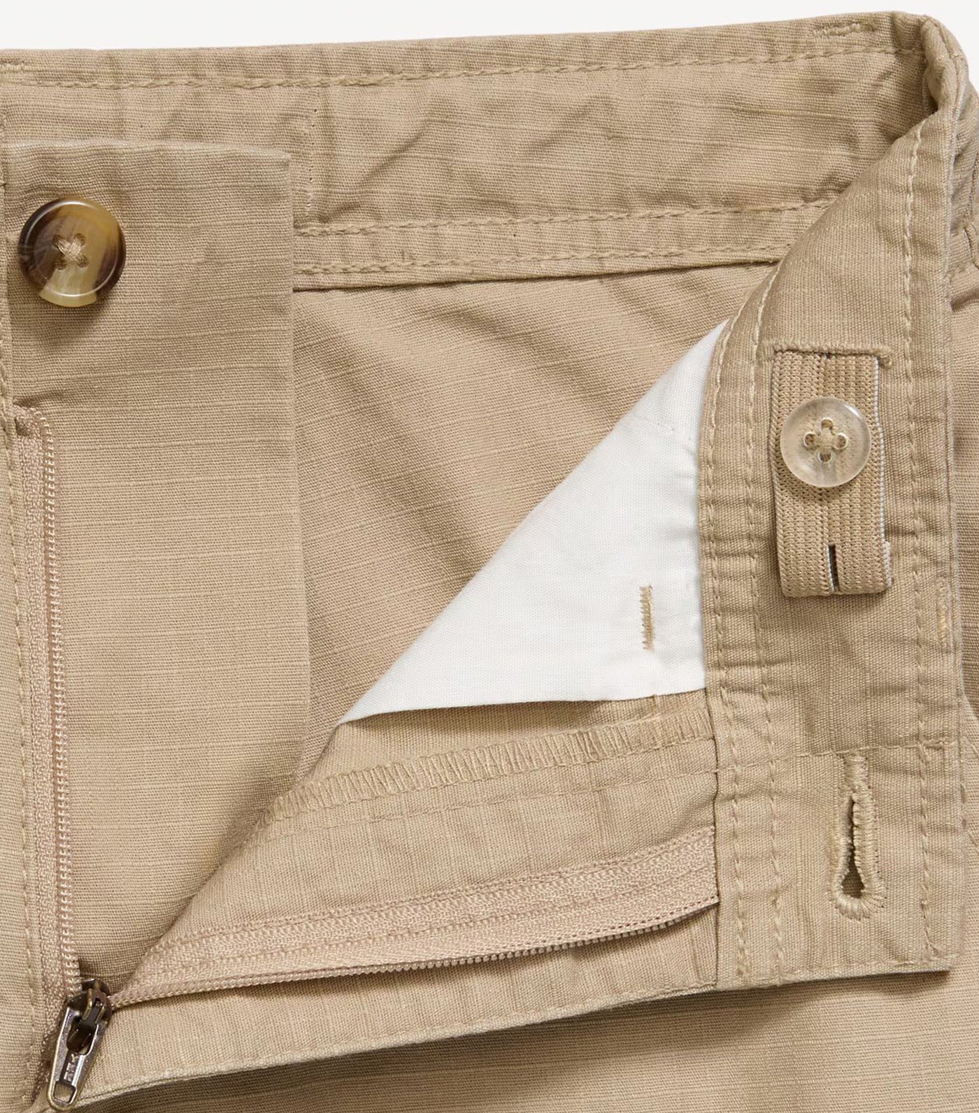Knee Length Baggy Ripstop Cargo Shorts for Boys