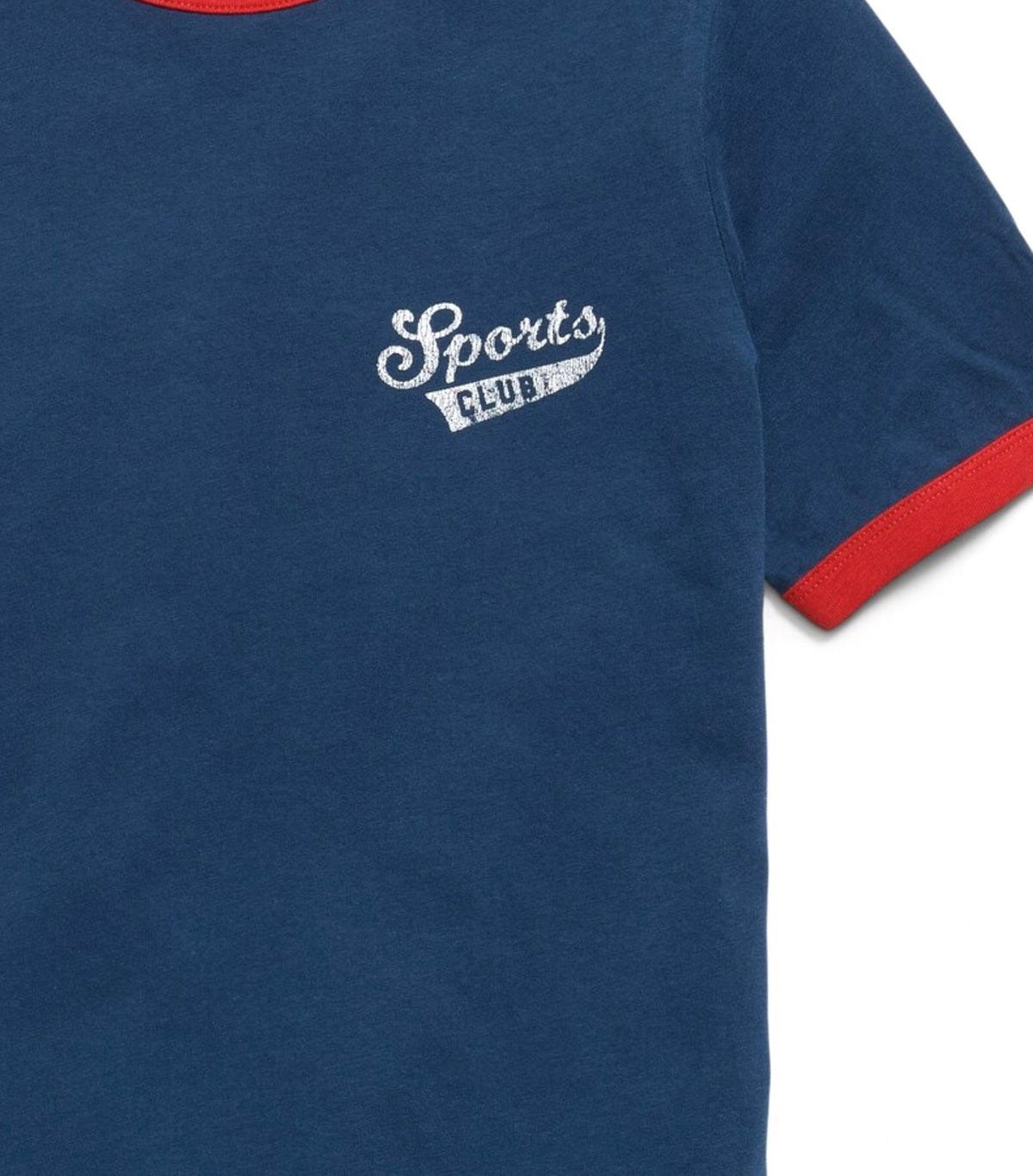 Softest Short-Sleeve Graphic Ringer T-Shirt for Boys Obscure Night