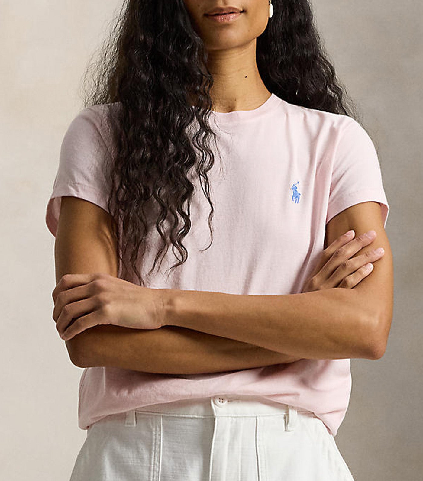 Women's Classic Fit Cotton Jersey Crewneck Tee