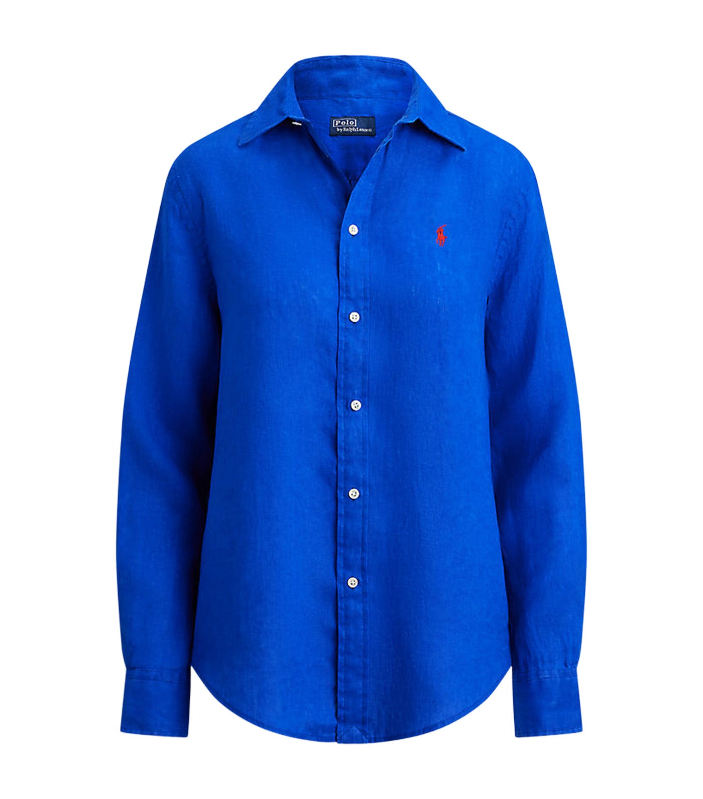 Polo Ralph Lauren Women's Classic Fit Linen Shirt Dark Blue | Rustan's