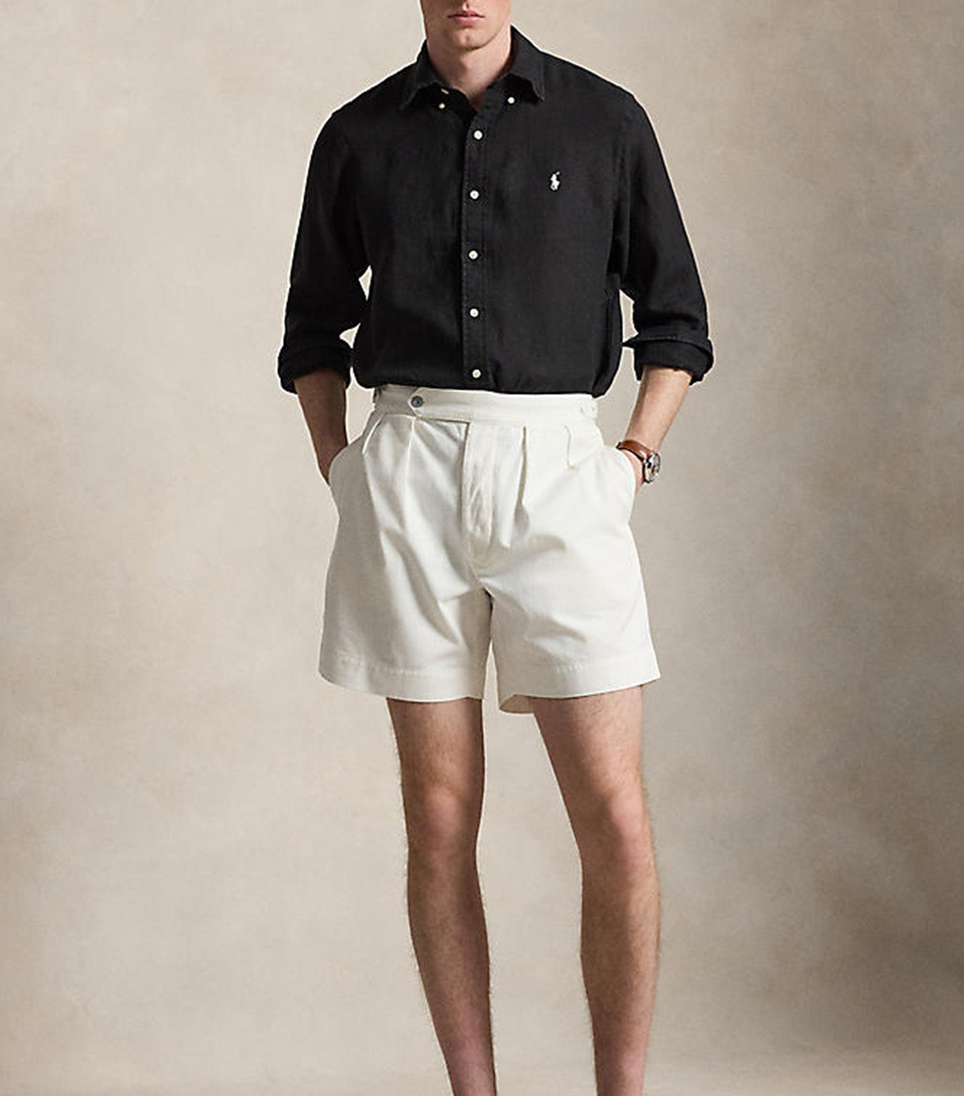 Men's Custom Fit Linen Shirt