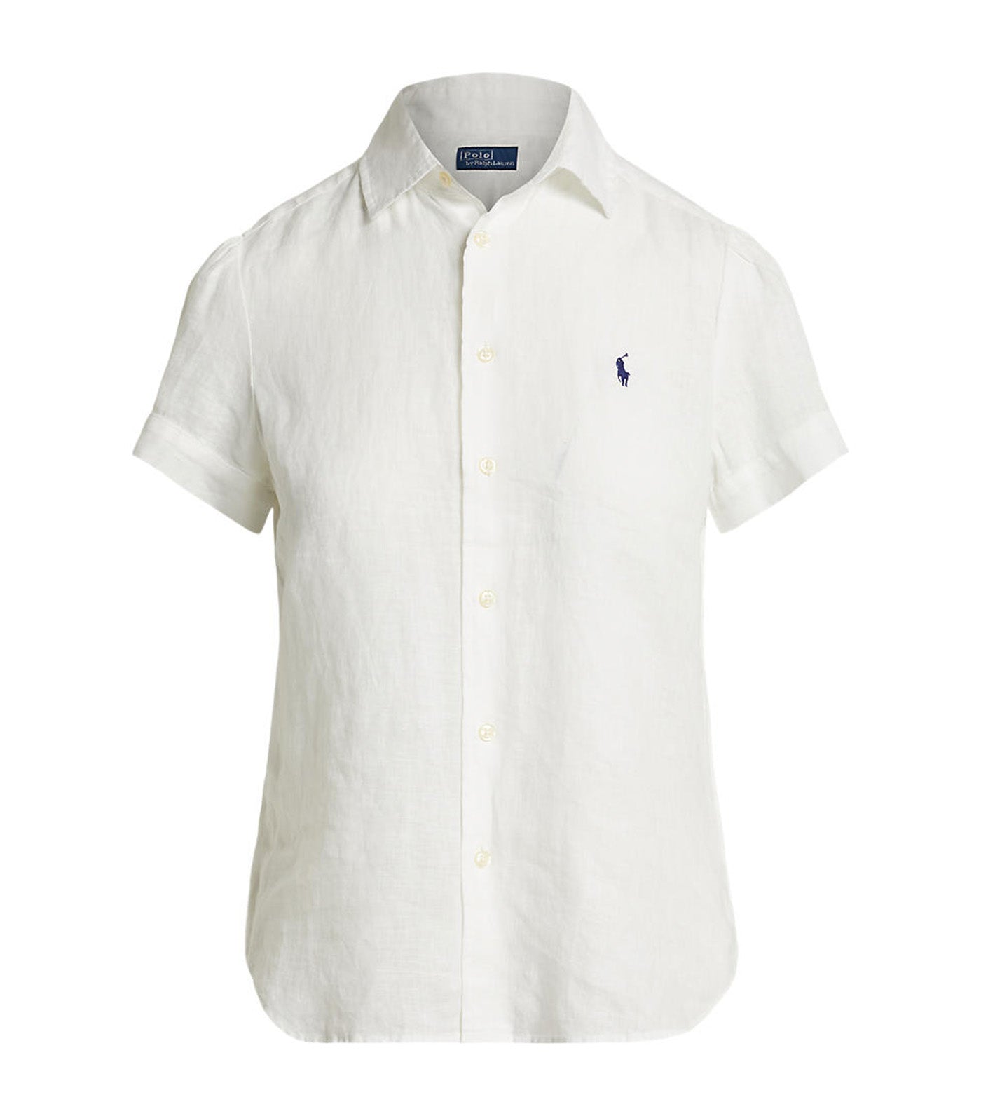 Women's Linen Short-Sleeve Shirt