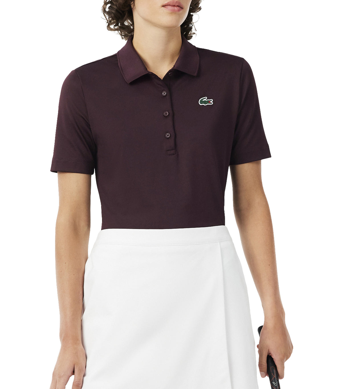 Slim Fit UV Protect Stretch Golf Polo Shirt Oxalis