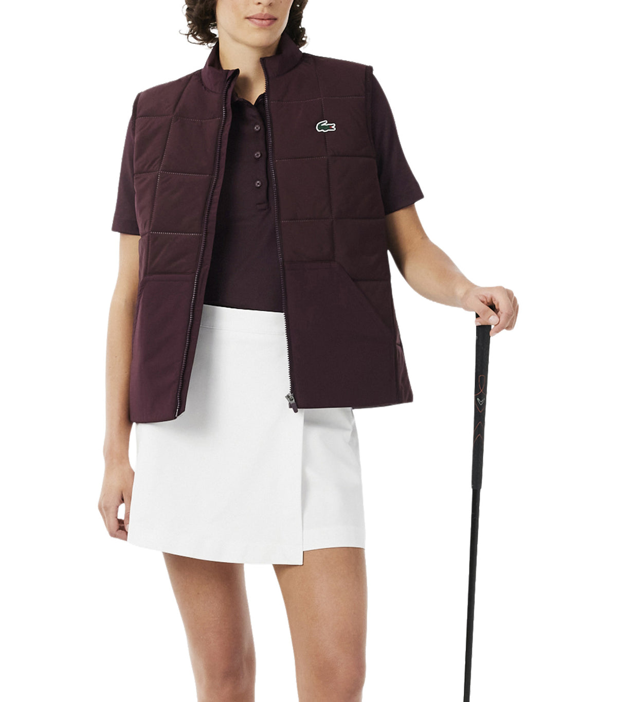 Slim Fit UV Protect Stretch Golf Polo Shirt Oxalis