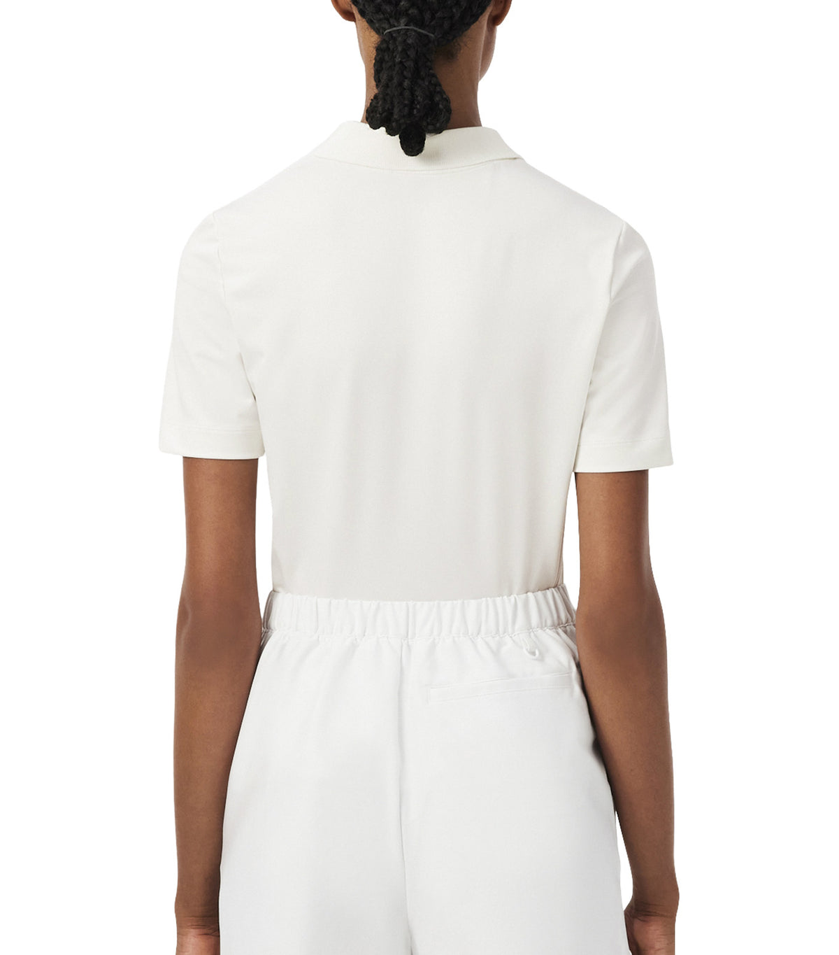 Slim Fit UV Protect Stretch Golf Polo Shirt Flour