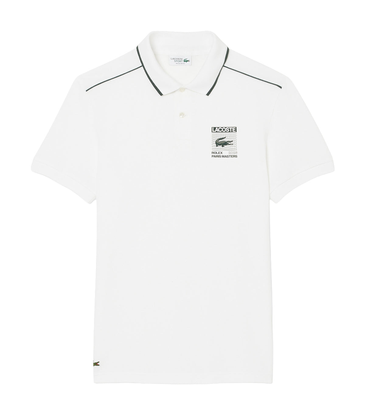 Rolex Paris Masters Edition Polo Shirt White