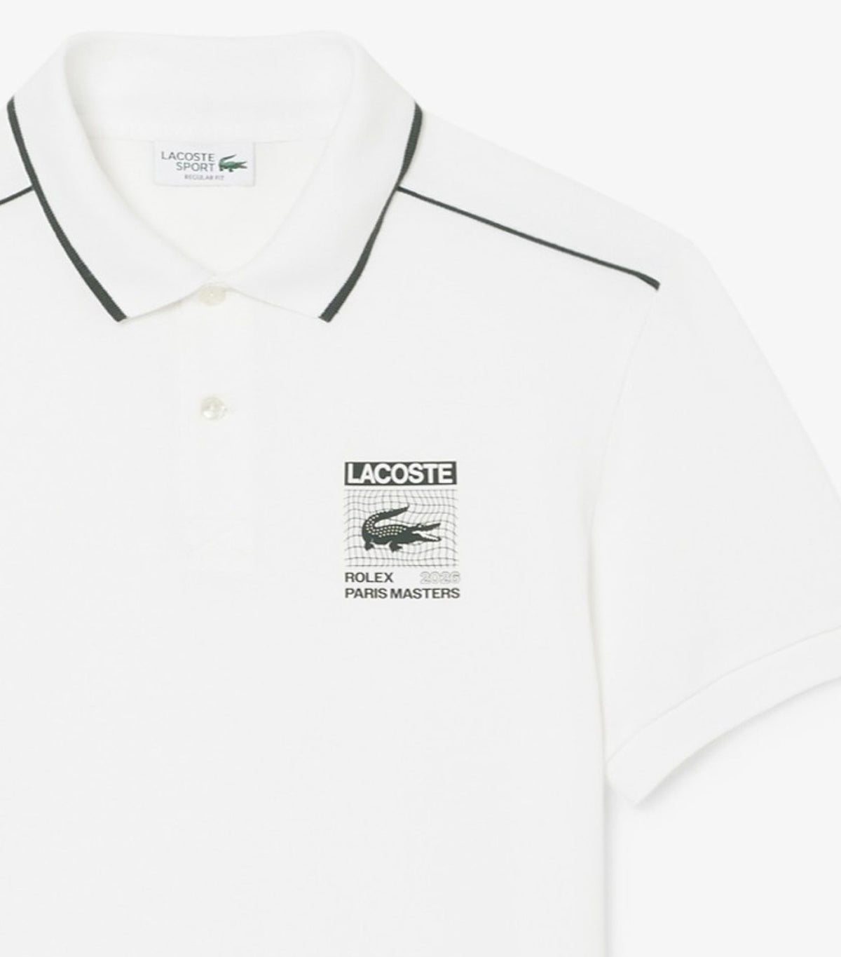 Rolex Paris Masters Edition Polo Shirt White