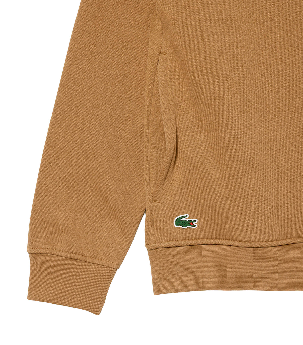 Printed Graphic Golf Hoodie Brown
