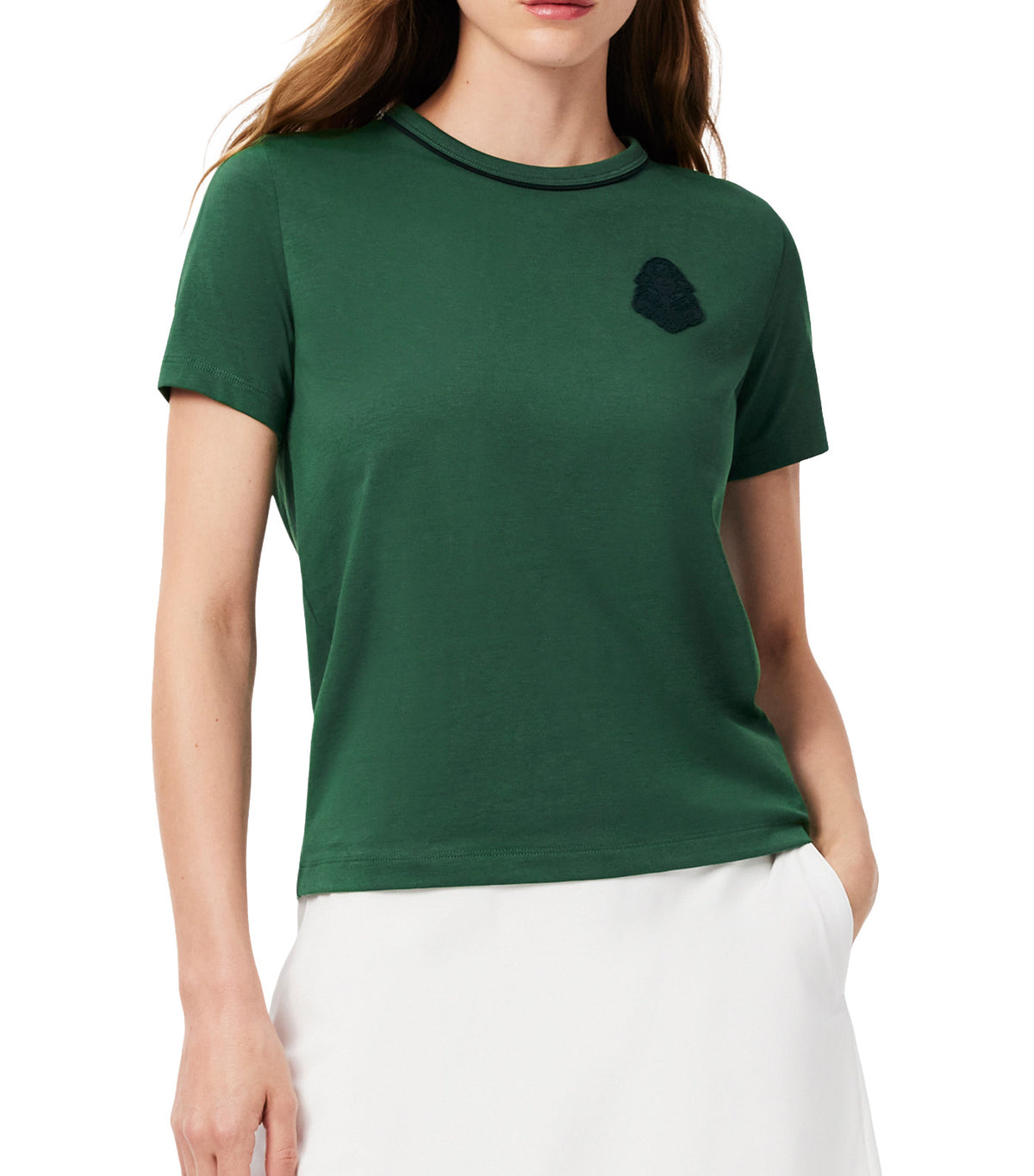 Slim Fit Ultra Dry Cotton Golf T-Shirt Green