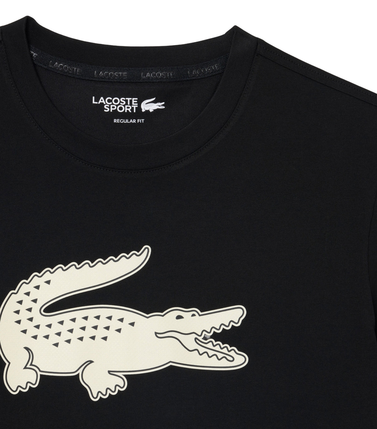 SPORT 3D Print Crocodile Ultra Dry T-Shirt Black/Powder