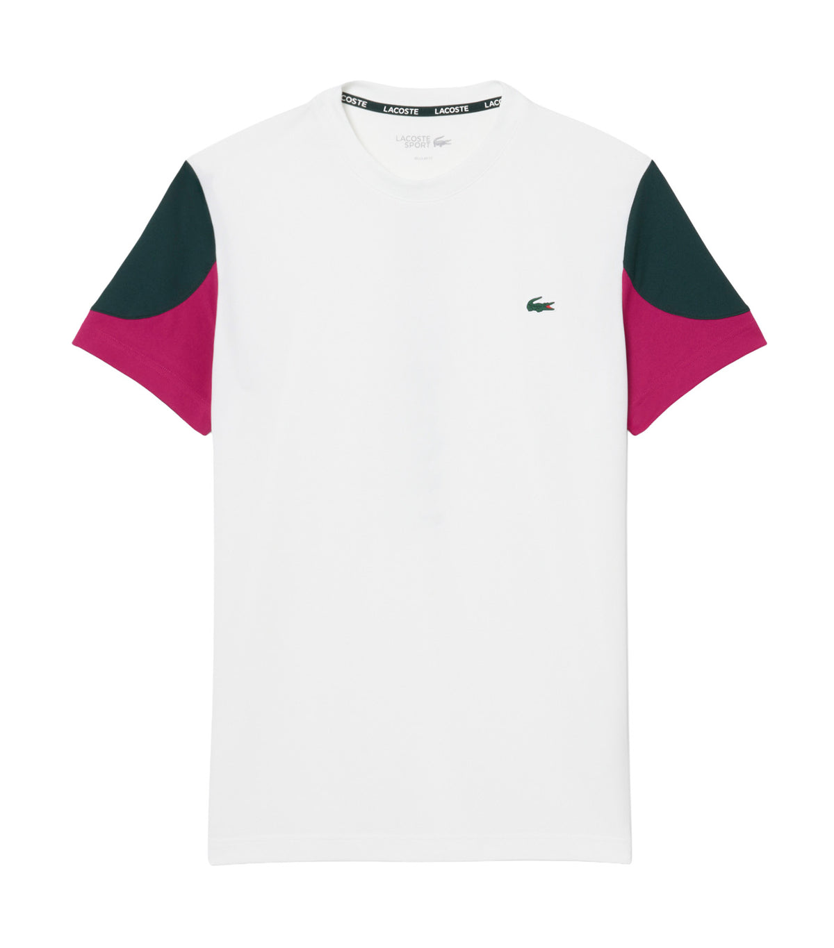 Sport Printed Color-Block T-Shirt Flour/Sinople/Rubine Red