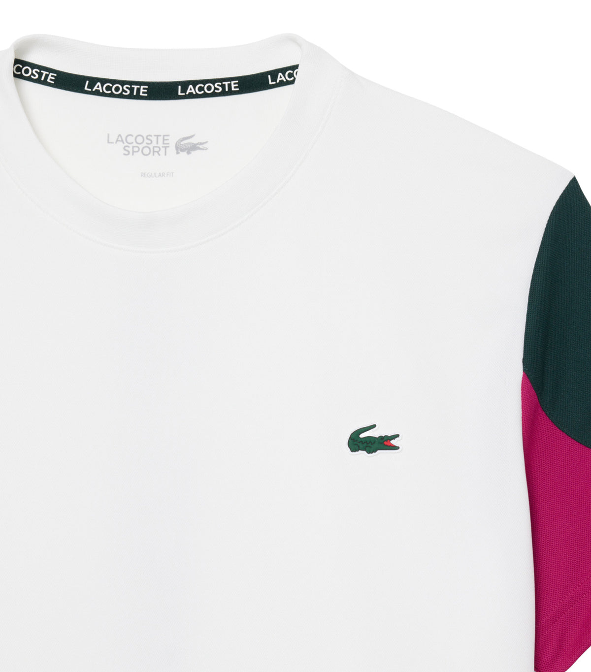 Sport Printed Color-Block T-Shirt Flour/Sinople/Rubine Red