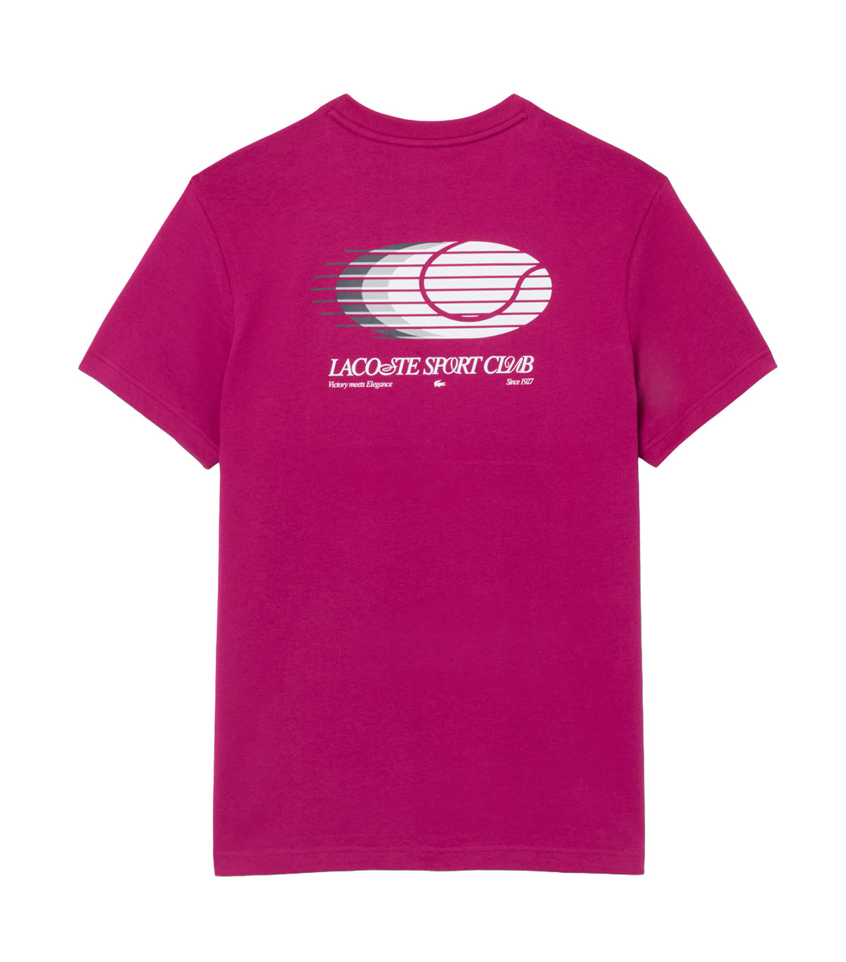 Ultra Dry Printed Sport T-Shirt Rubine Red/White