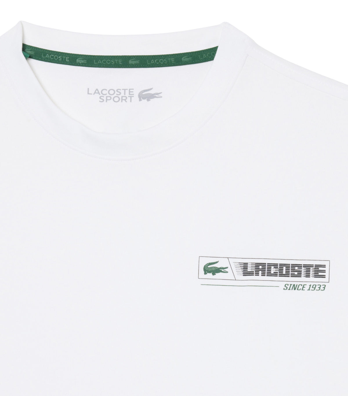 Ultra Dry Printed Sport T-Shirt White/Green