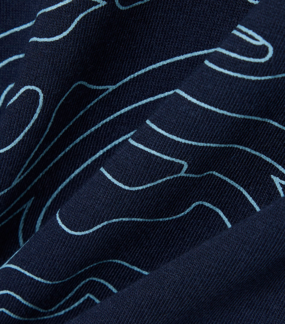 Ultra Dry Crocodile Print Sport T-Shirt Navy Blue/Aral