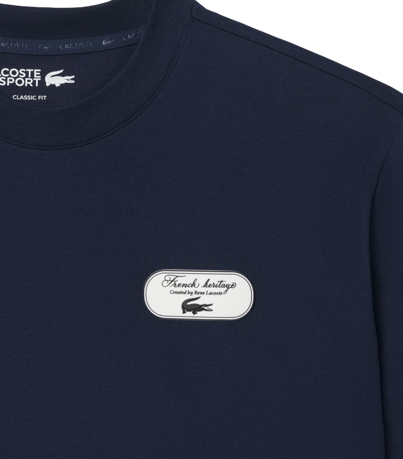 Ultra Dry Tennis Heritage Graphic T-Shirt Navy Blue