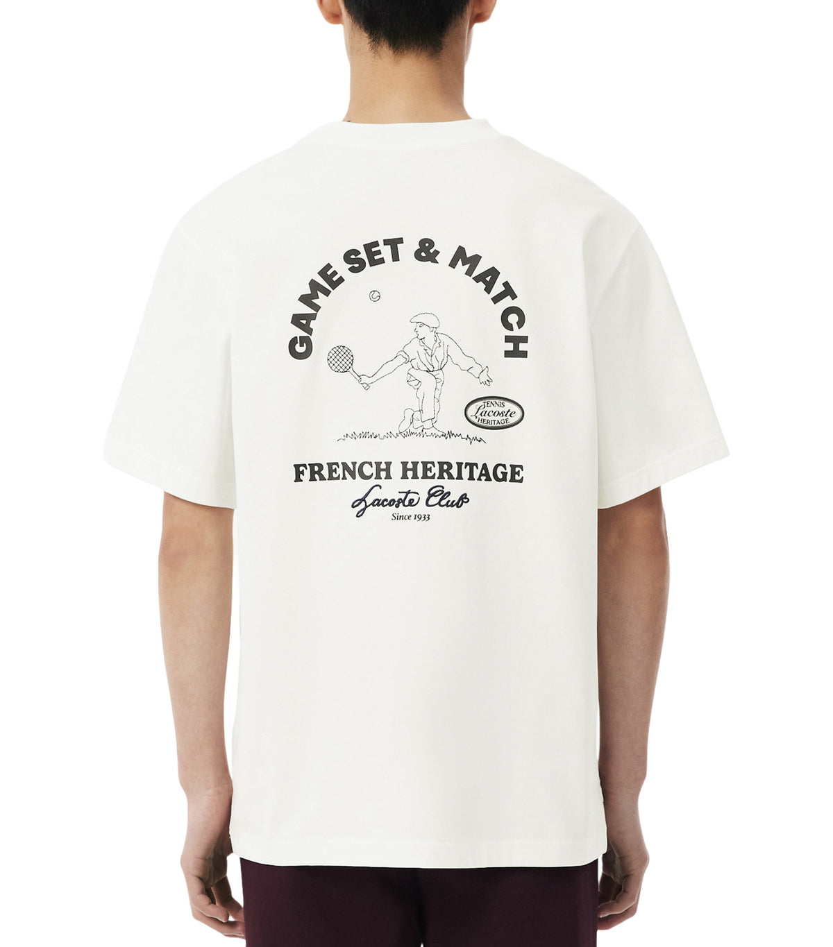 Ultra Dry Tennis Heritage Graphic T-Shirt Flour
