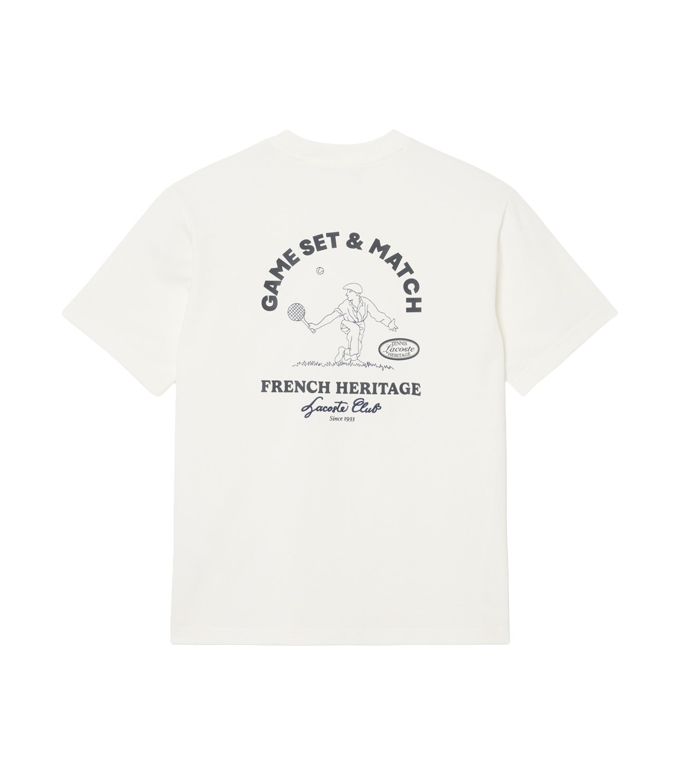 Ultra Dry Tennis Heritage Graphic T-Shirt Flour