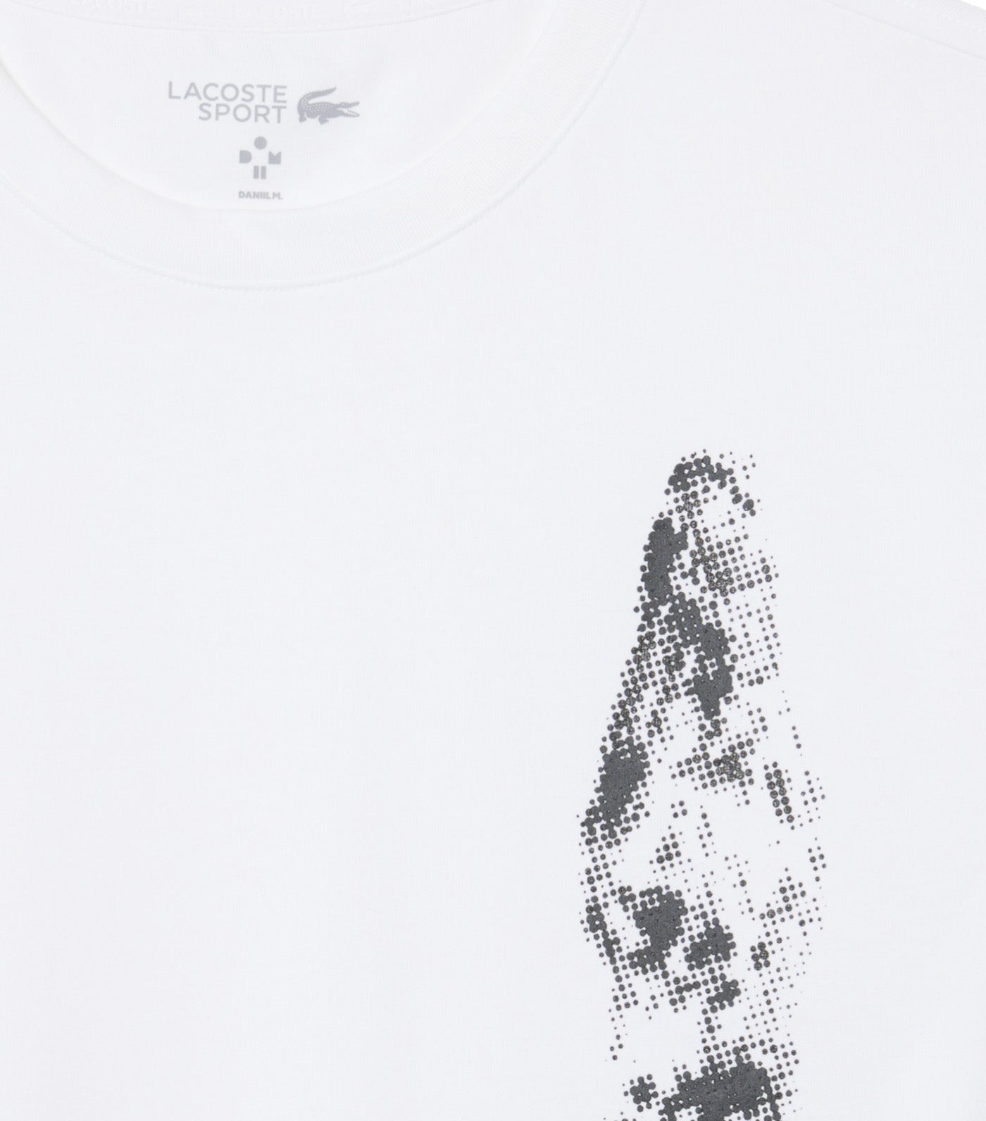 Lacoste Tennis x Daniil Medvedev Graphic T-Shirt White