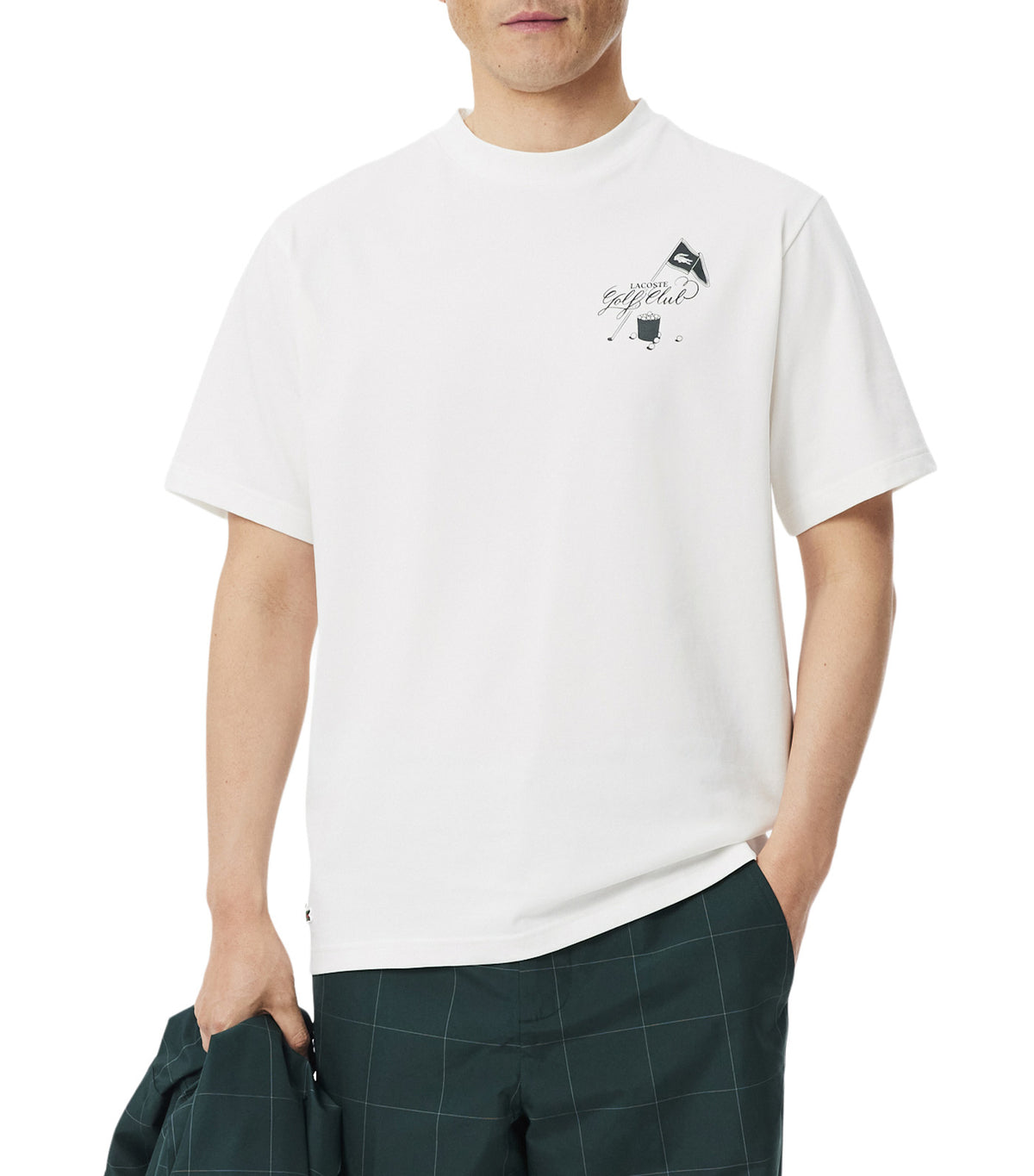Ultra Dry Printed Golf T-Shirt Flour