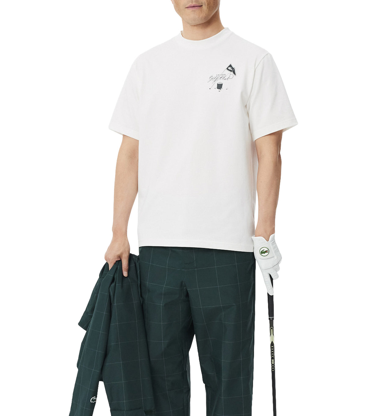 Ultra Dry Printed Golf T-Shirt Flour