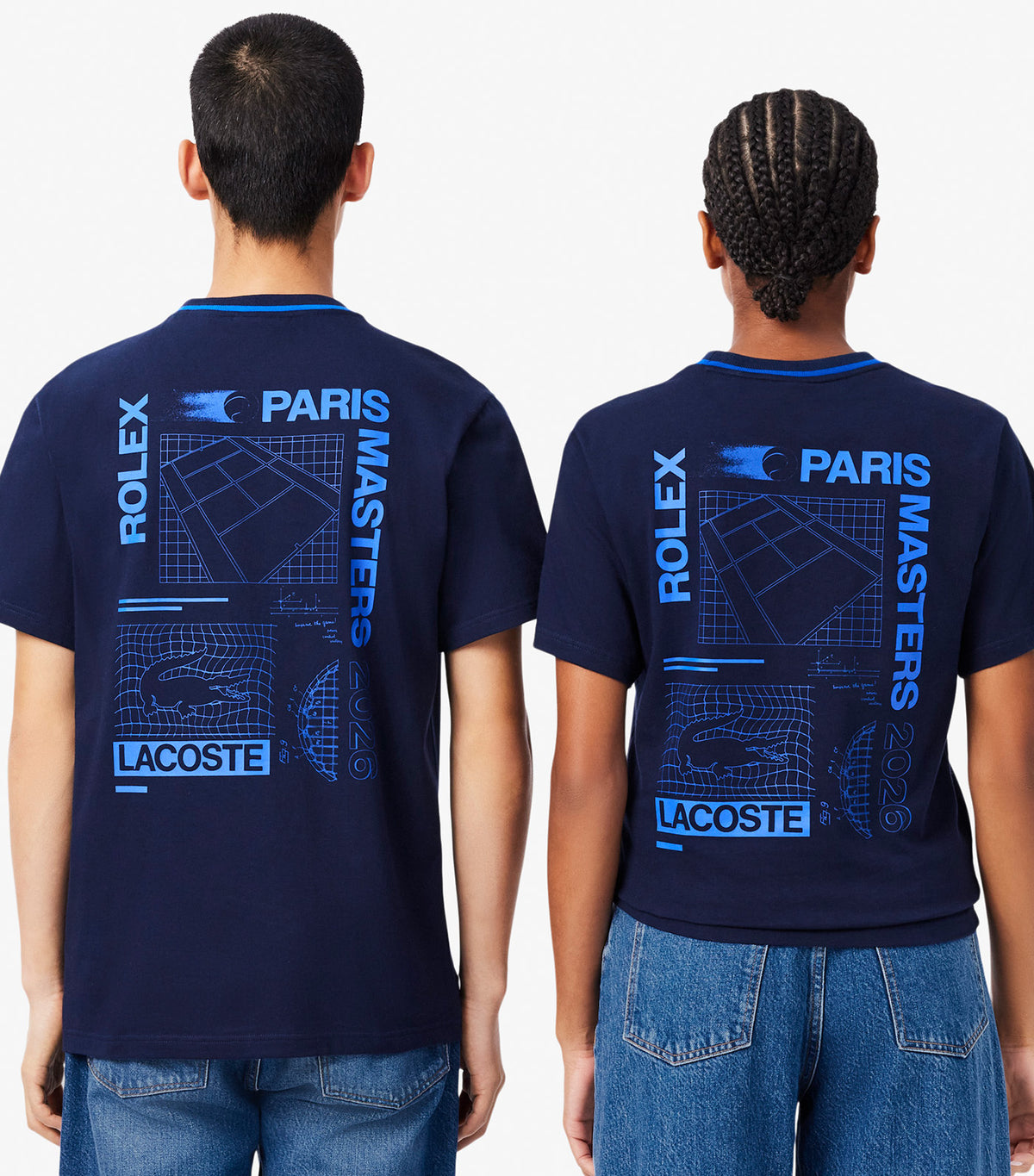 Rolex Paris Masters Edition T-Shirt Navy Blue