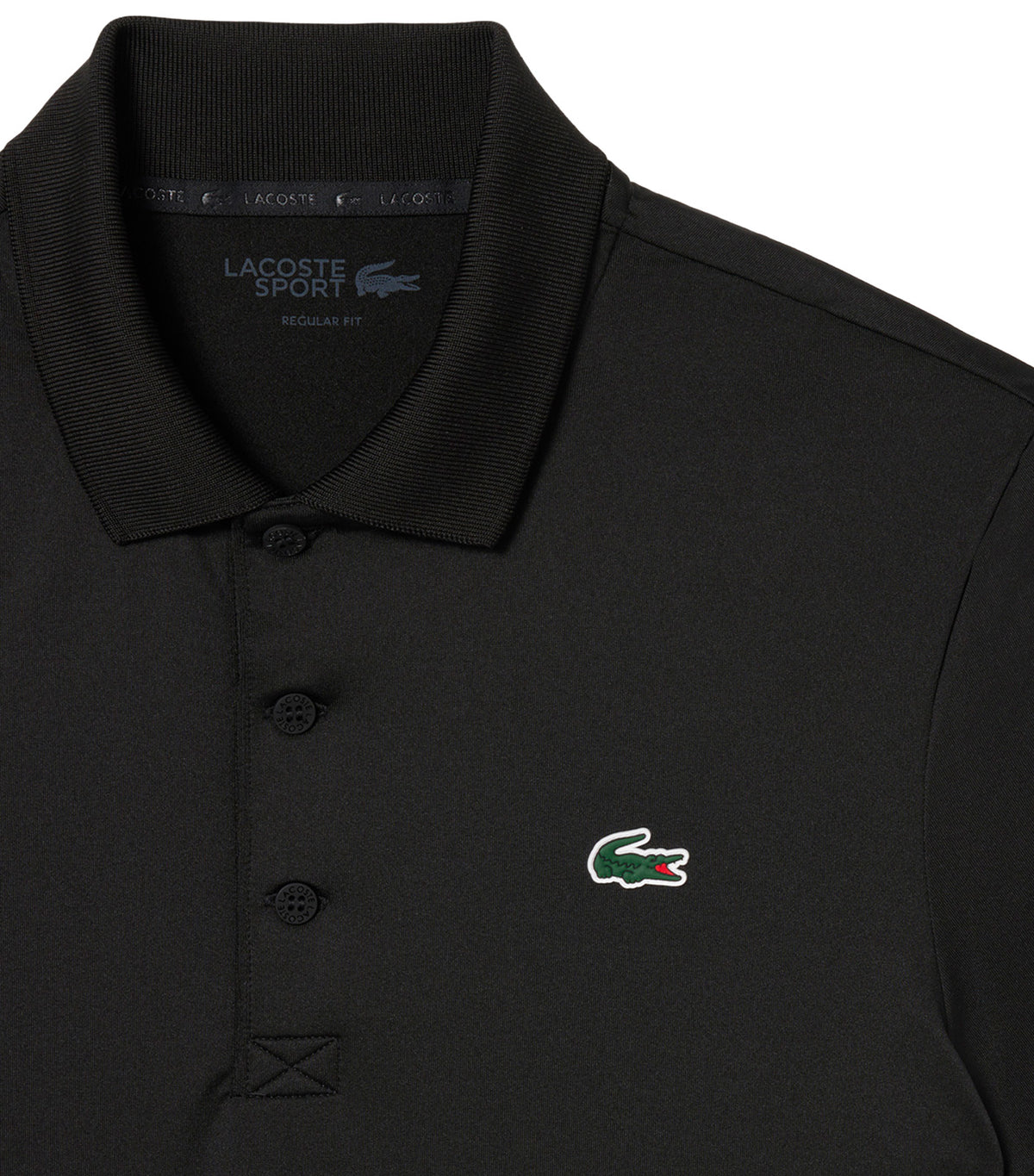 Ultra Dry Stretch Golf Polo Shirt Black