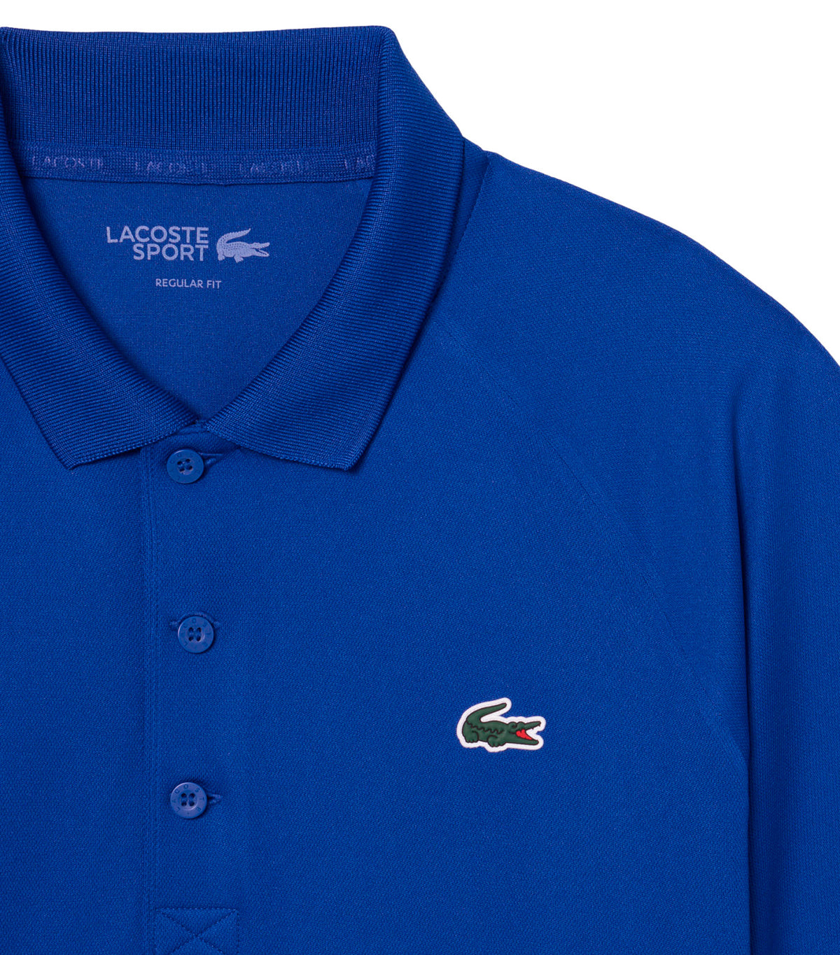 SPORT Abrasion-Resistant Interlock Polo Cobalt